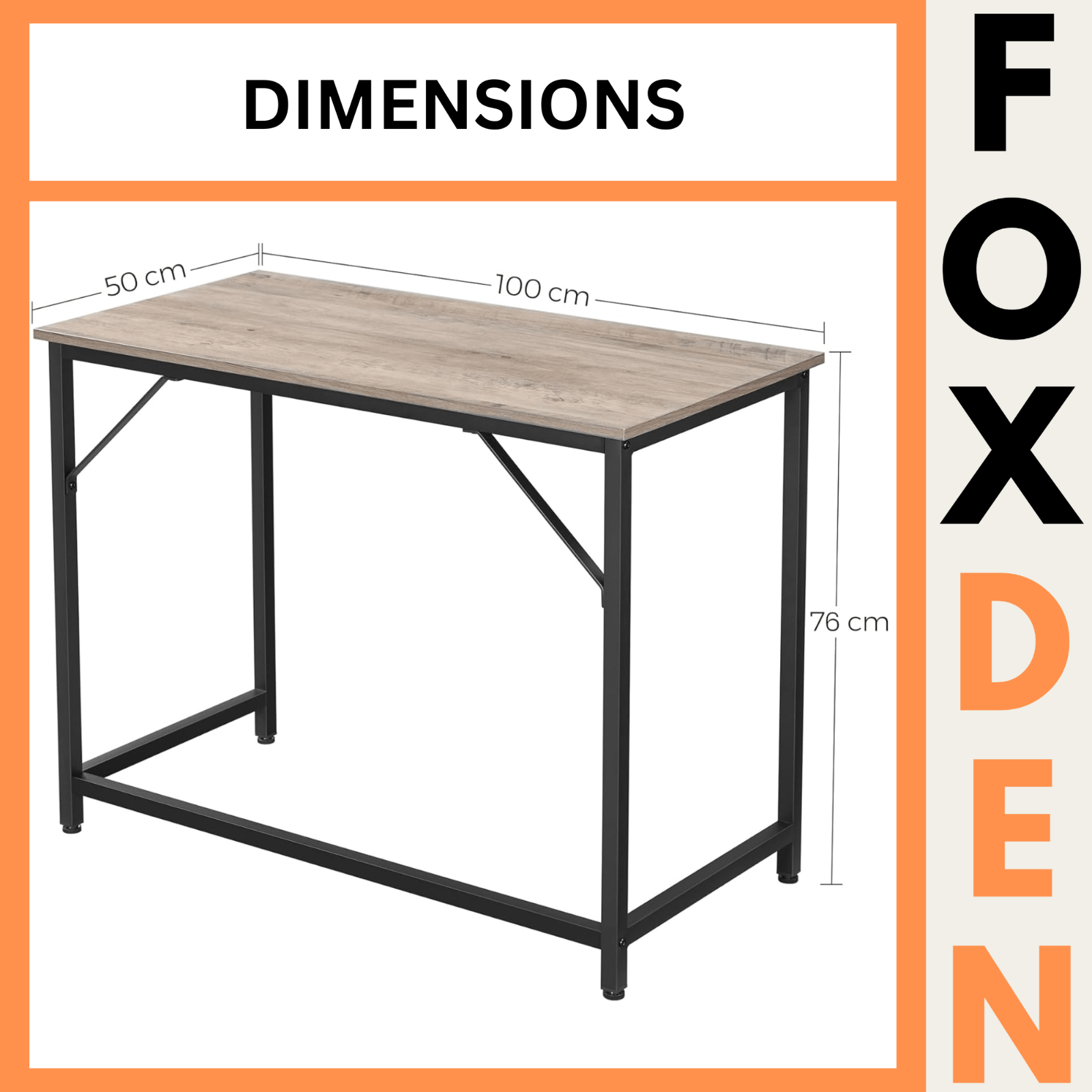 Small Computer Desk Bedroom Writing Table PC Desk Home Office Study Workstation - Home and Garden Furniture Shop - rustic - furniture