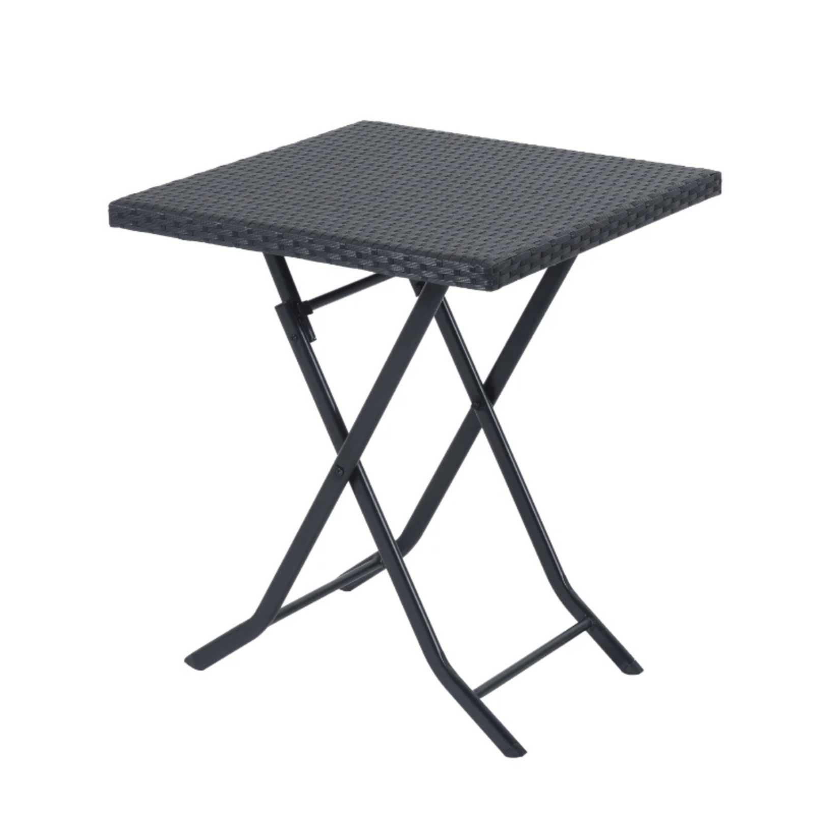 Space Saving Balcony Bistro Set Rattan Furniture Garden Folding Chair Table Seat - Home and Garden Furniture Shop - rustic - furniture