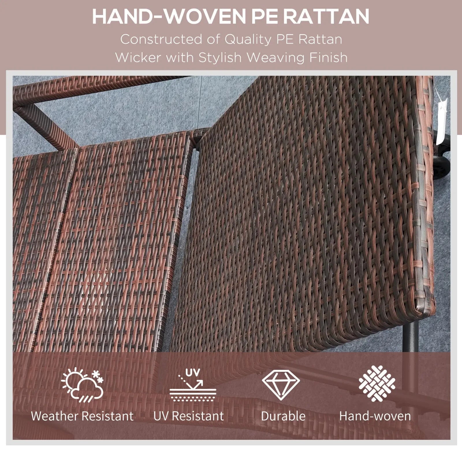 Sun Lounger Recliner Bed Folding Chairs for Camping Garden Beach 5 Position Back - Home and Garden Furniture Shop - rustic - furniture