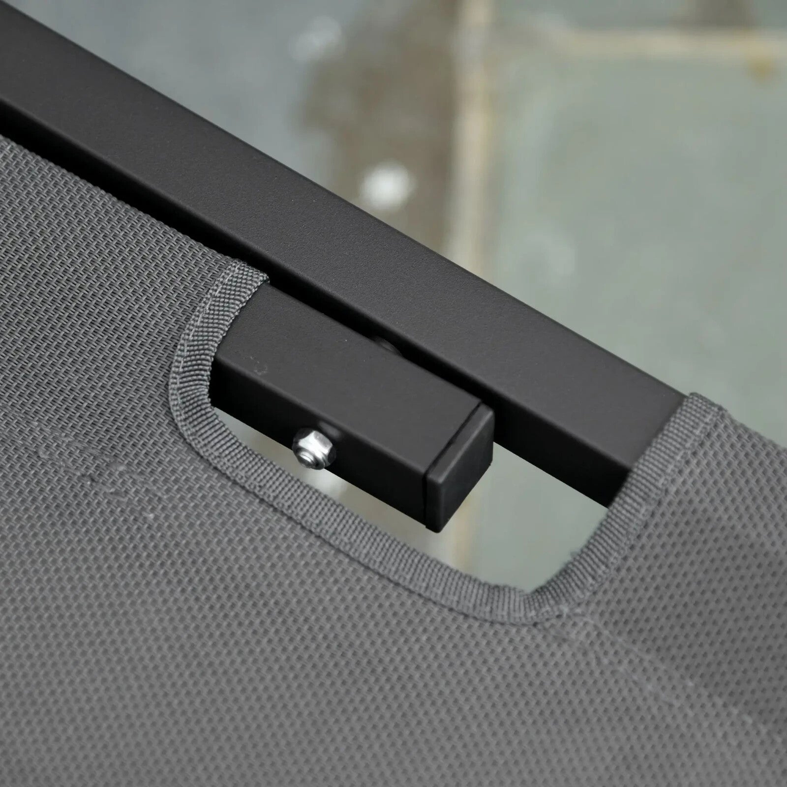 Sun Lounger Recliner Relaxer With 5 Position Adjustable Backrest For Garden Pool - Home and Garden Furniture Shop - rustic - furniture