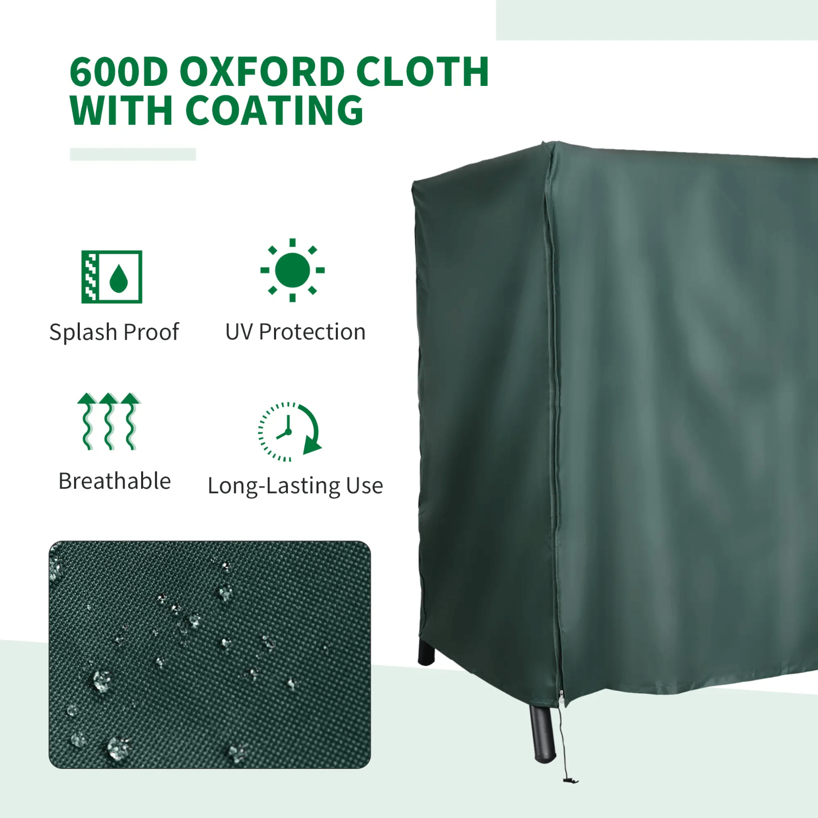 Swing Chair Cover Garden Furniture Rain Protector Large Waterproof Patio Outdoor - Home and Garden Furniture Shop - rustic - furniture