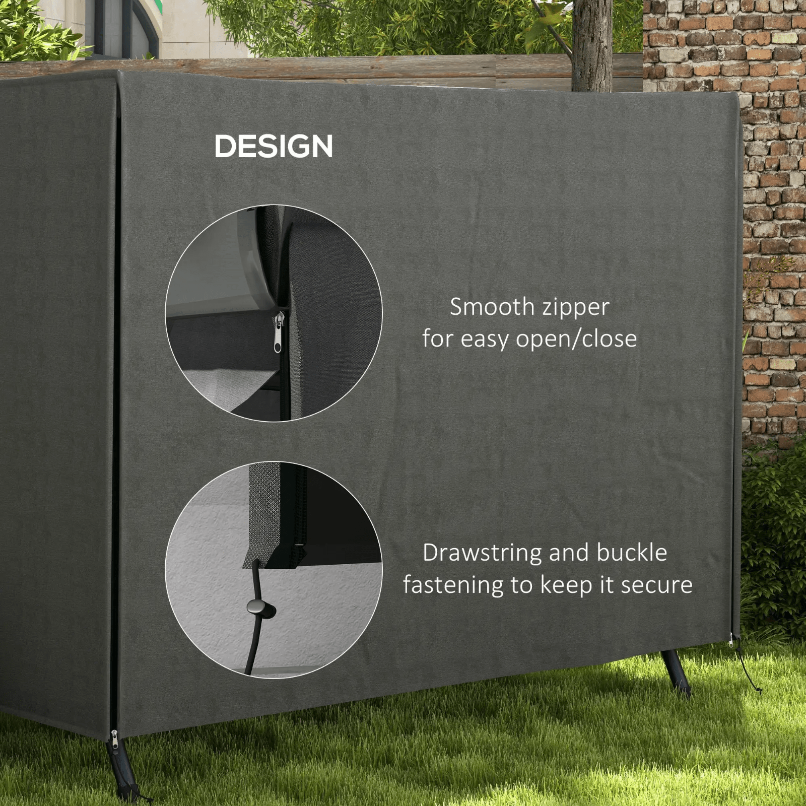 Swing Chair Cover Garden Furniture Rain Protector Large Waterproof Patio Outdoor - Home and Garden Furniture Shop - rustic - furniture