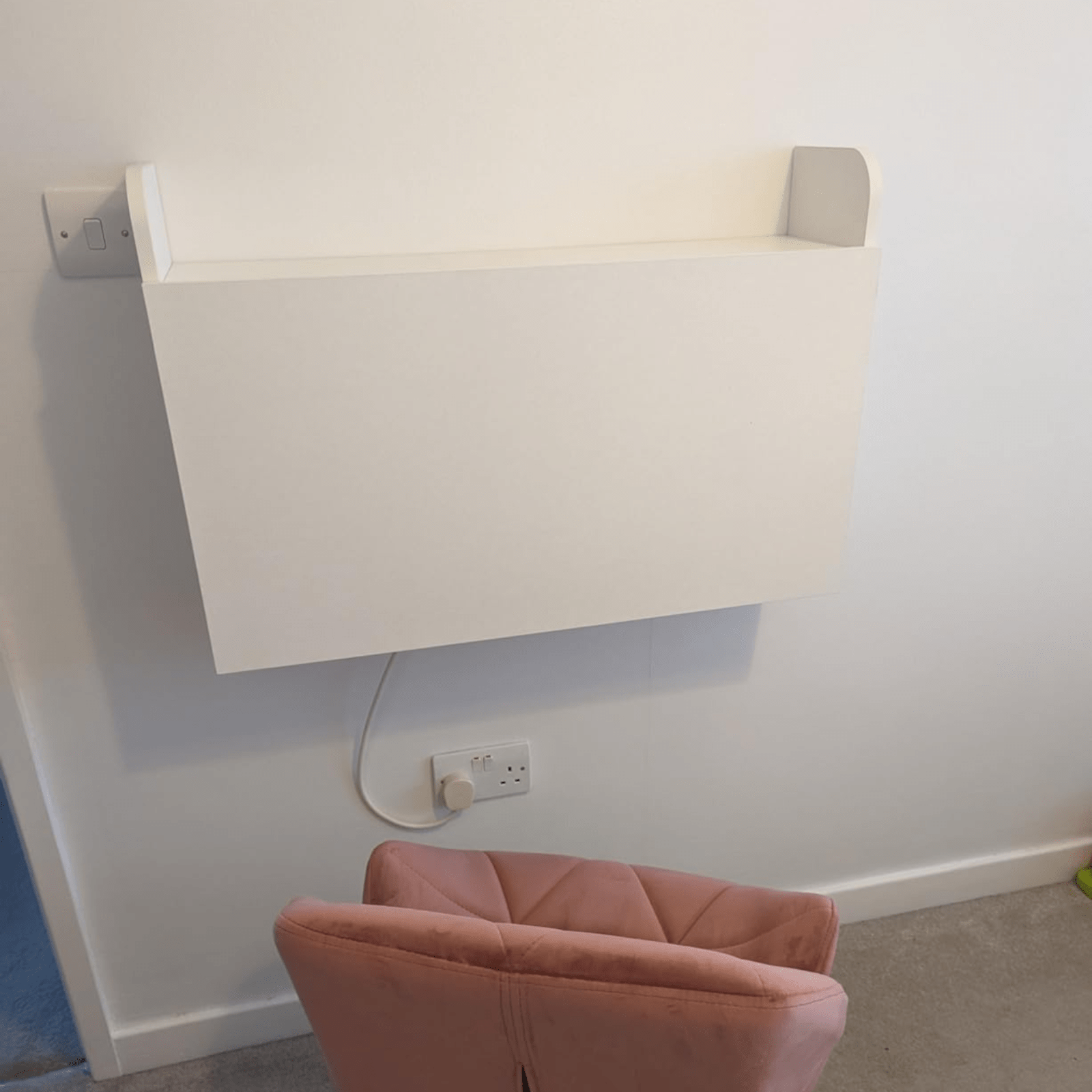 Wall Mounted Computer Desk Space Saving Folding Table Drop Leaf Home Office Desk - Home and Garden Furniture Shop - rustic - furniture