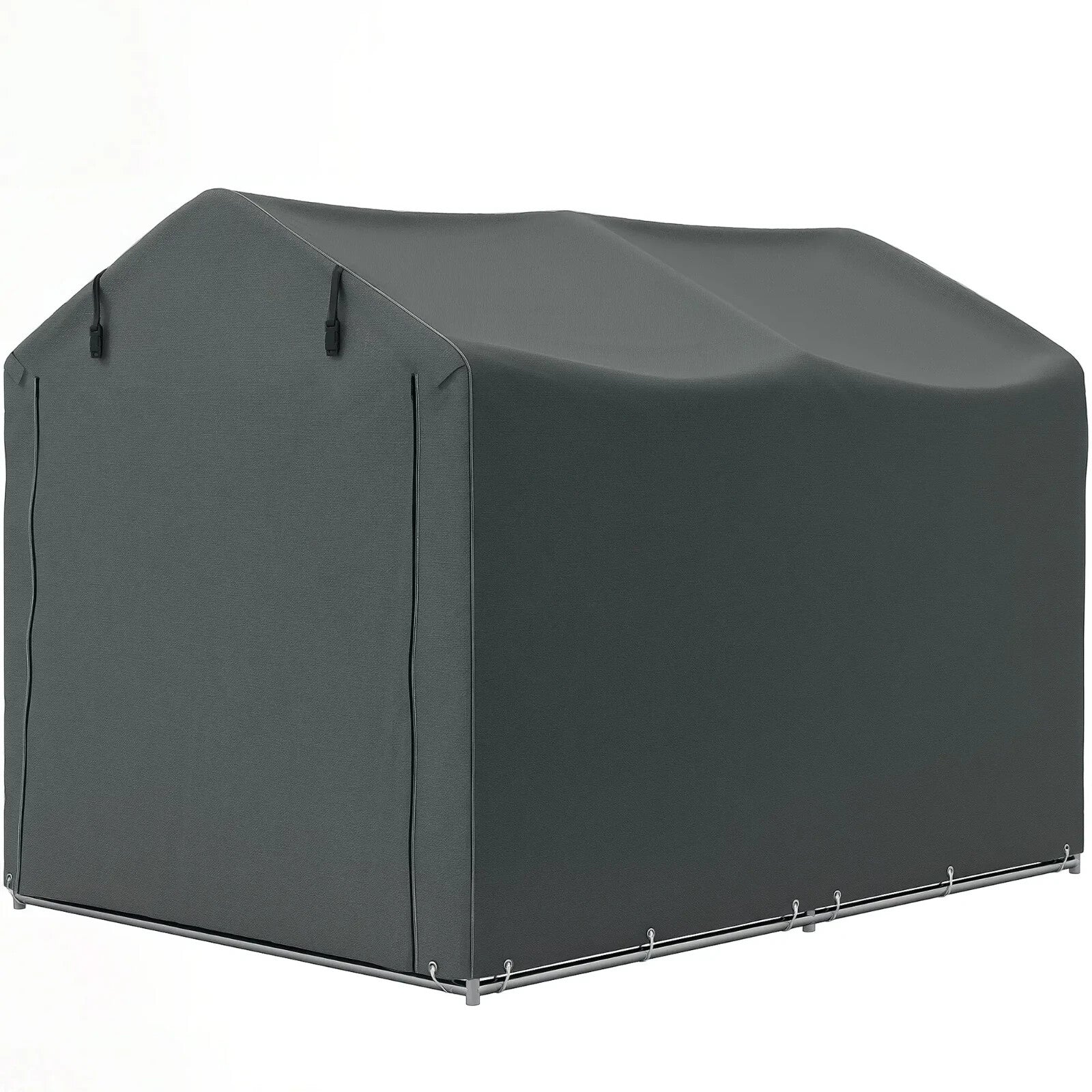 Waterproof Bike Storage Tent 2.2x1.6 m Outdoor Garden Shed with Zip Door Shelter - Home and Garden Furniture Shop - rustic - furniture