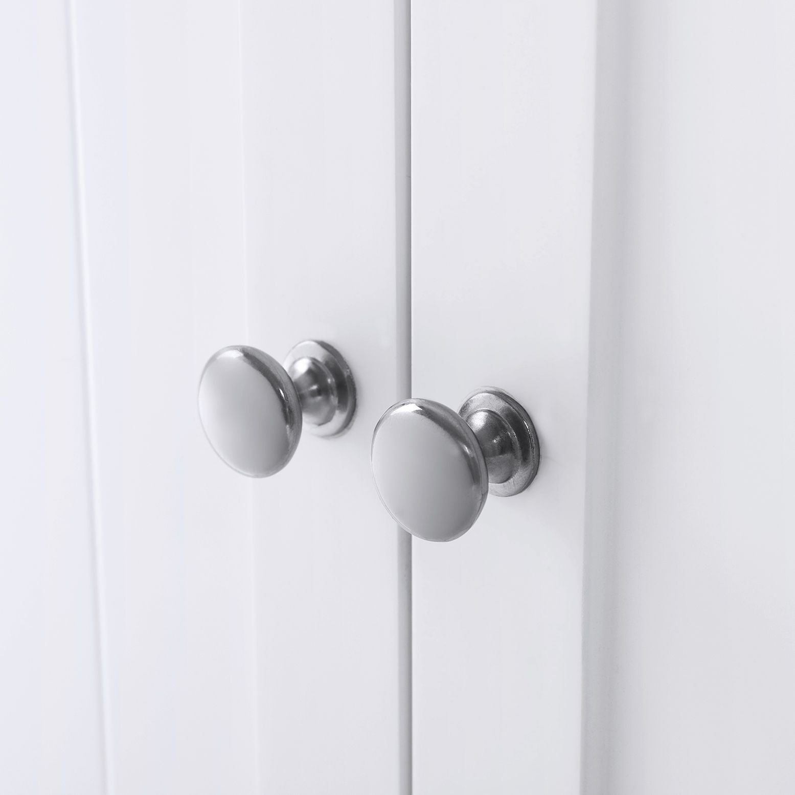 White Bathroom Cabinet Door Bedroom Nursery Cupboard Slim Bathroom Storage Unit - Home and Garden Furniture Shop - rustic - furniture