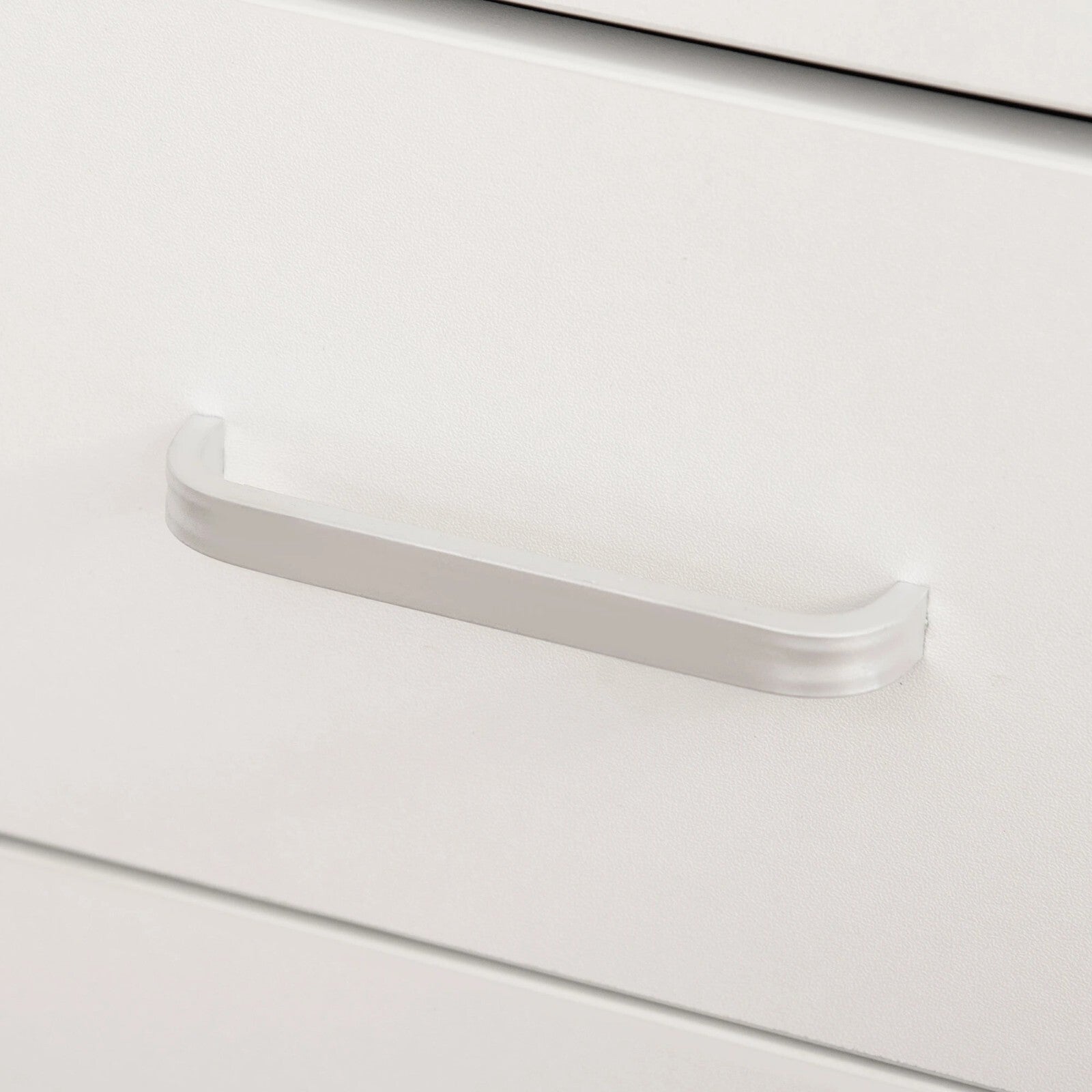 White Computer Desk Side Drawers for Home Office Study Table Writing Workstation - Home and Garden Furniture Shop - rustic - furniture