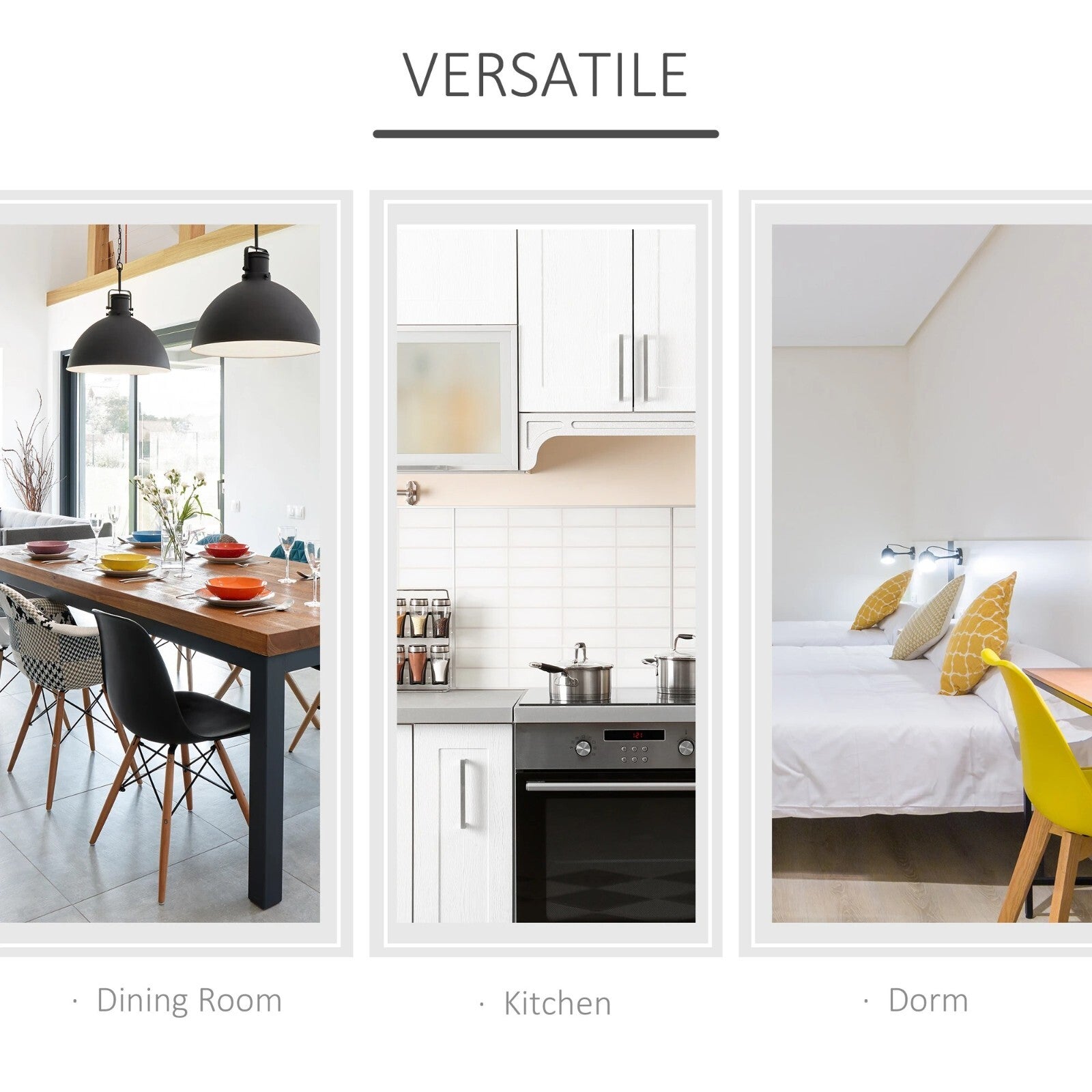 White Folding Dining Table Drop Leaf Small Extendable Kitchen Table Space Saving - Home and Garden Furniture Shop - rustic - furniture