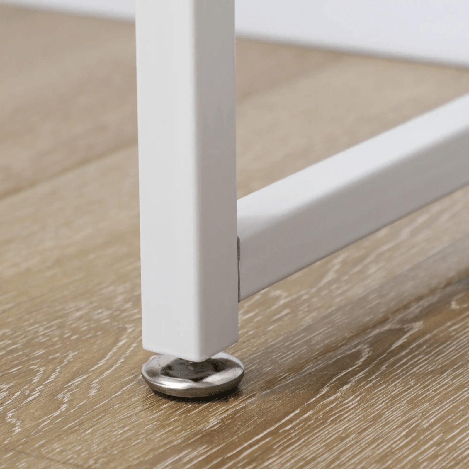 White L Shaped Computer Desk Drawers Corner Study Writing Table Storage Shelf - Home and Garden Furniture Shop - rustic - furniture