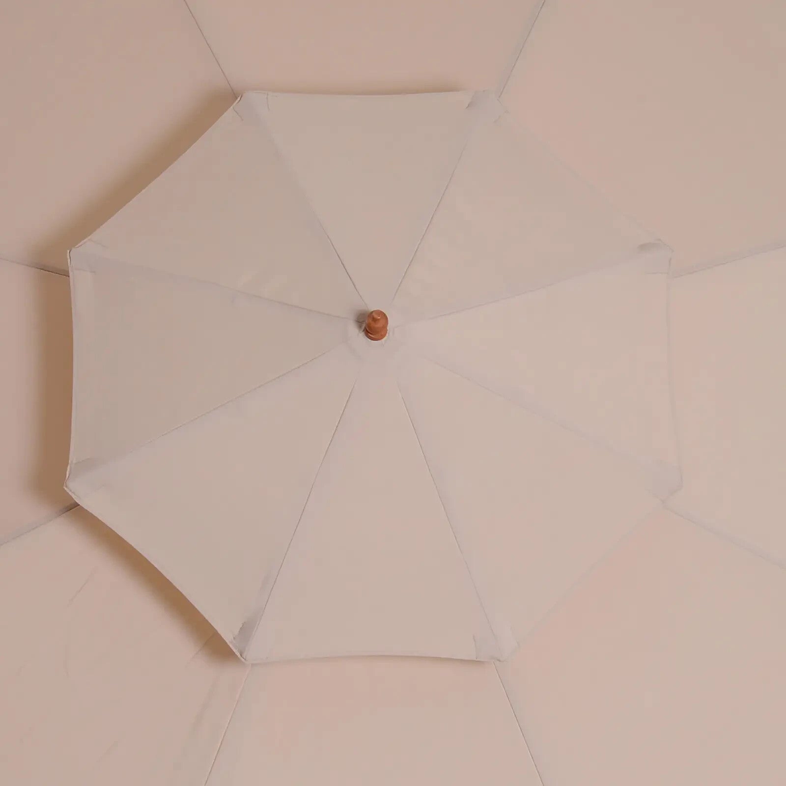 Wooden Garden Parasol Sun Umbrella for Patio Outdoor Shade Shelter with Canopy - Home and Garden Furniture Shop - rustic - furniture