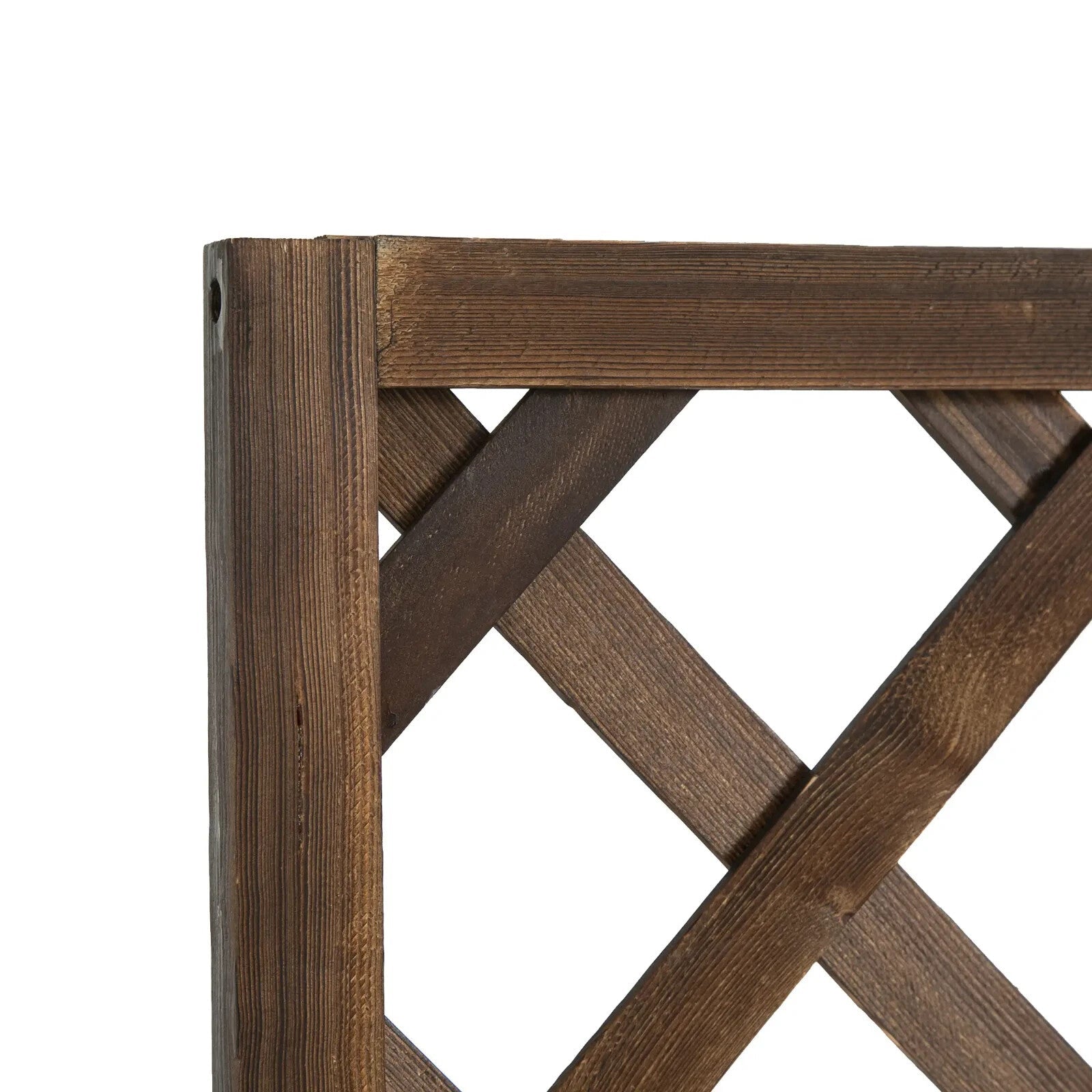 Wooden Raised Garden Beds Planter with Trellis Climbing Frame Plants Vegetables - Home and Garden Furniture Shop - rustic - furniture