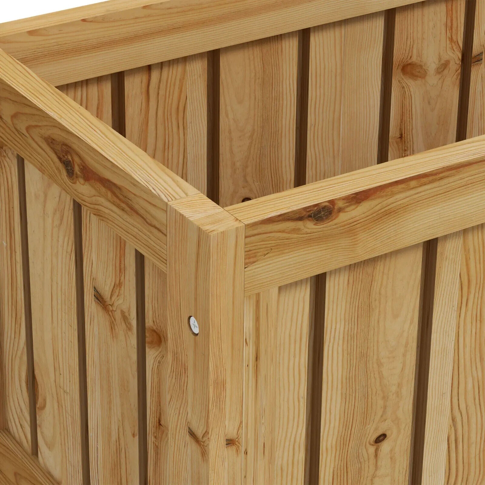 Wooden Trellis Planter Raised Garden Bed with Wheels & Liner for Climbing Plant - Home and Garden Furniture Shop - #rustic - furniture#