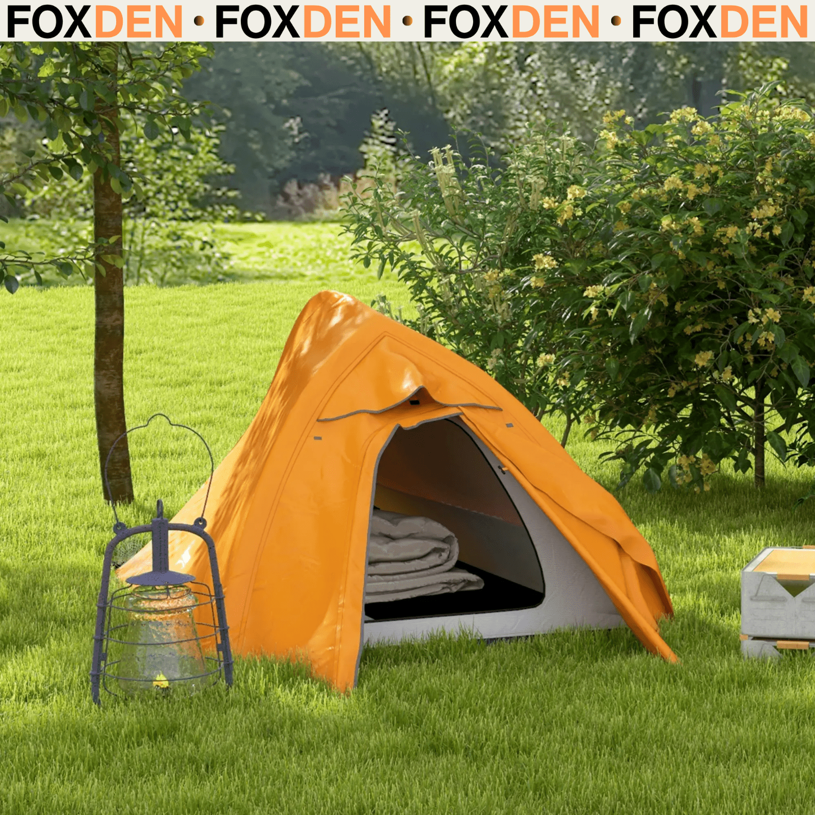 1 2 Man Camping Tent 2000mm Waterproof Double Skin Lightweight Air Vents FOXDEN - Home and Garden Furniture Shop - rustic - furniture