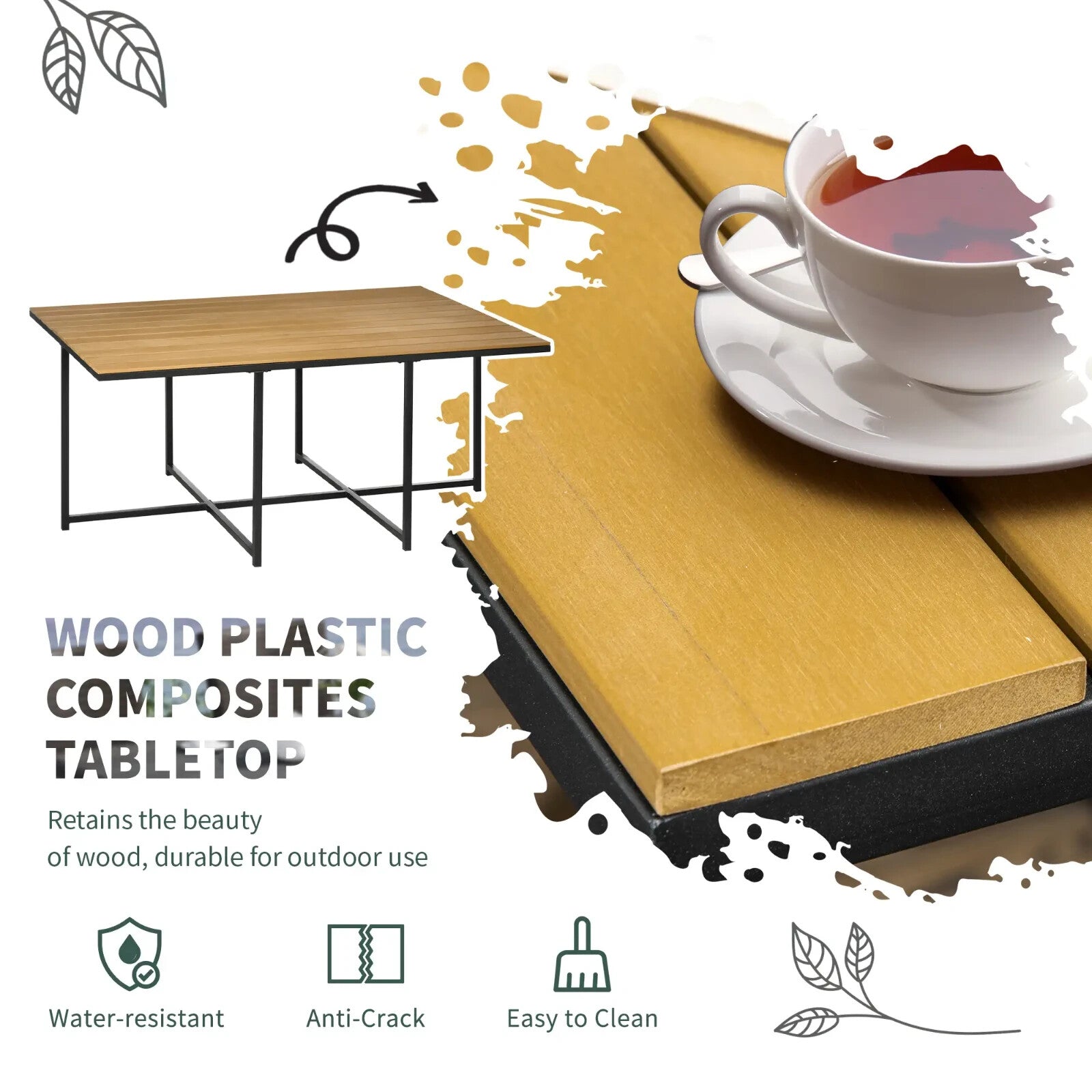 10 Seater Rattan Cube Garden Furniture Set with 6 Armchairs 4 Stools & Top Table - Home and Garden Furniture Shop - rustic - furniture