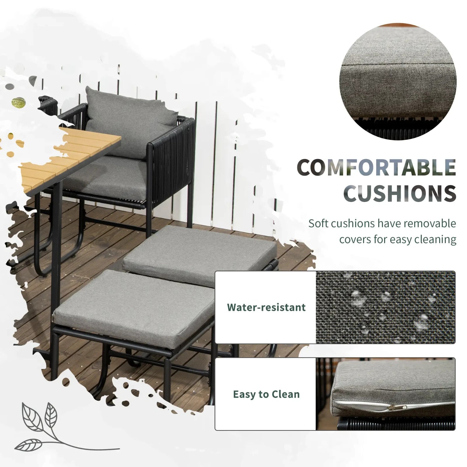 10 Seater Rattan Cube Garden Furniture Set with 6 Armchairs 4 Stools & Top Table - Home and Garden Furniture Shop - rustic - furniture
