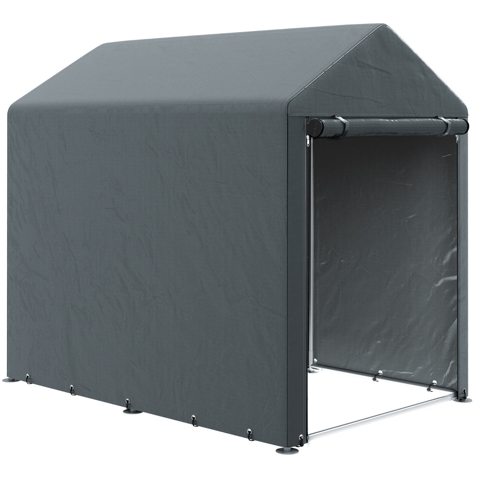 1.2x1.8m Portable Garden Storage Shed Tent for Bike Tools Motorcycle Waterproof - Home and Garden Furniture Shop - rustic - furniture