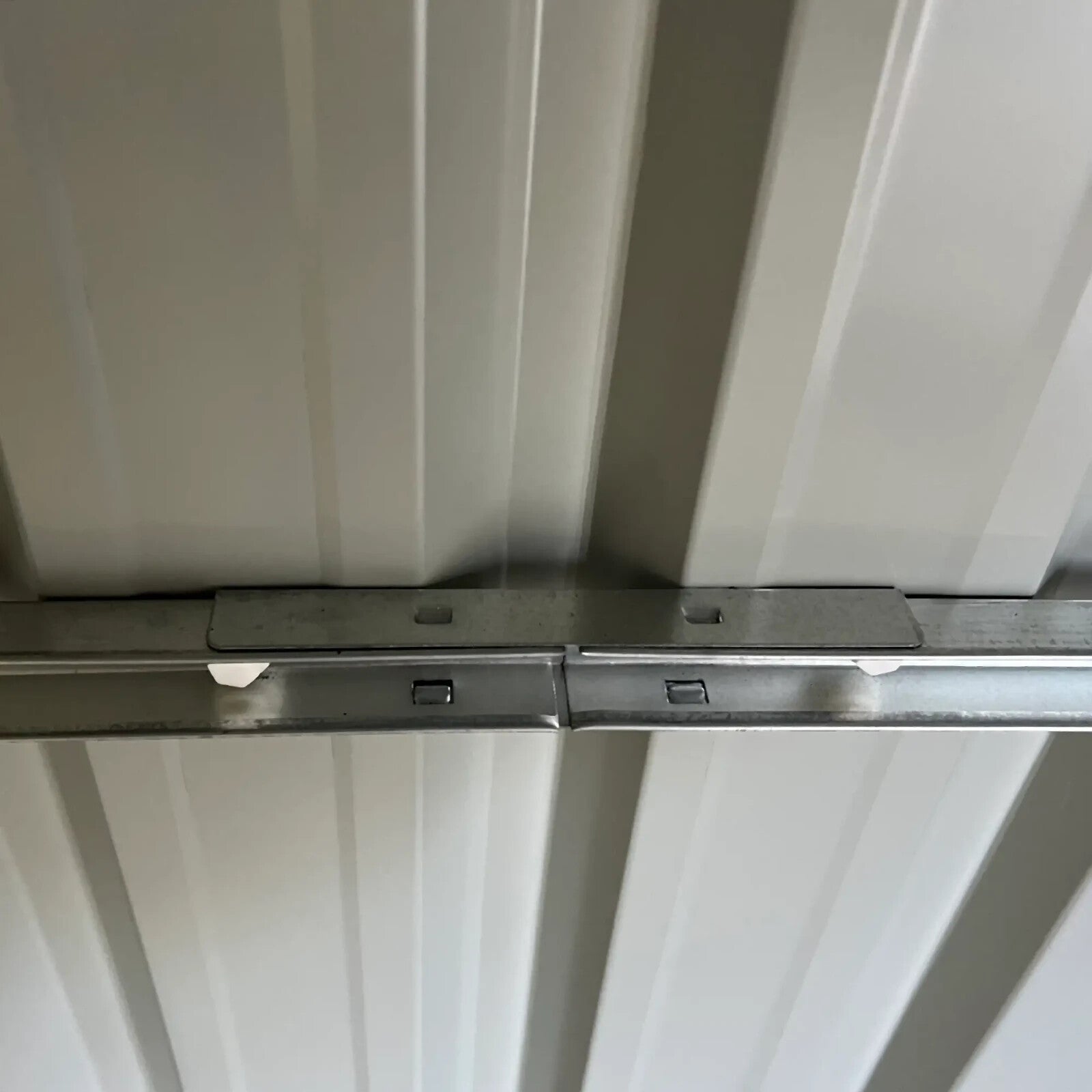 14 x 8ft Outdoor Garden Storage Shed Steel Tool Box w/Lockable Door for Backyard - Home and Garden Furniture Shop - rustic - furniture