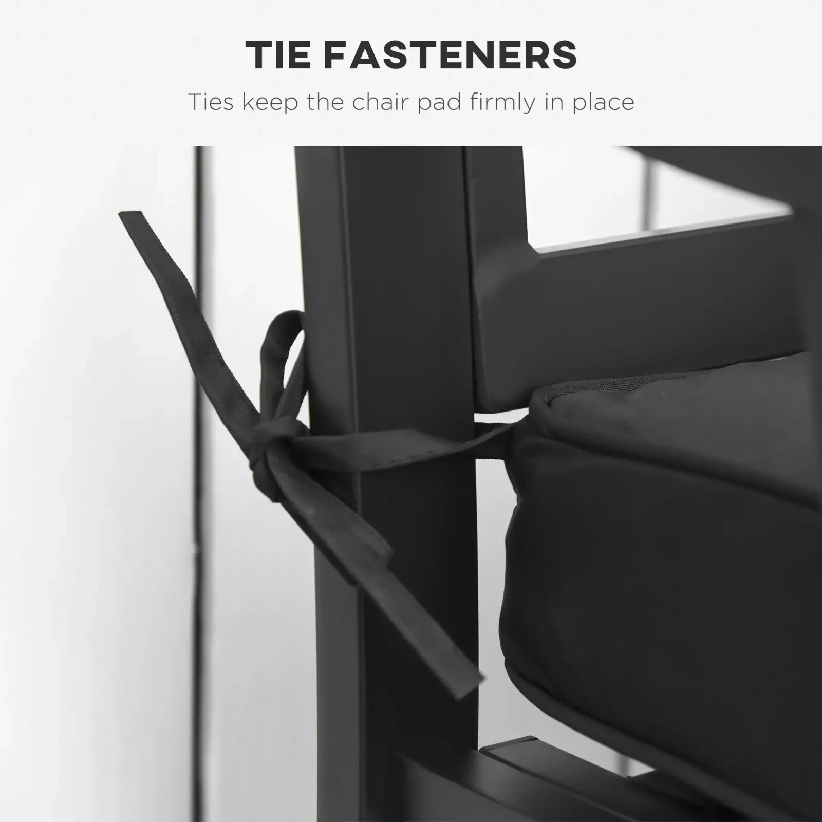 2 Seater Metal Garden Bench with Cushion Slatted Outdoor Park Chair and Armrests - Home and Garden Furniture Shop - rustic - furniture