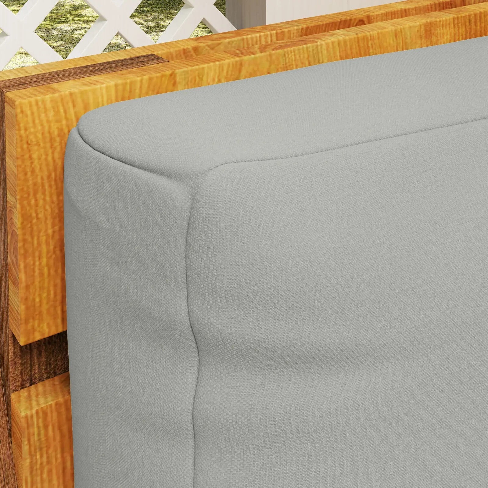 2 Seater Pallet Furniture Cushions 20 cm Thick Outdoor Seat Pads UPF20 220gsm - Home and Garden Furniture Shop - rustic - furniture