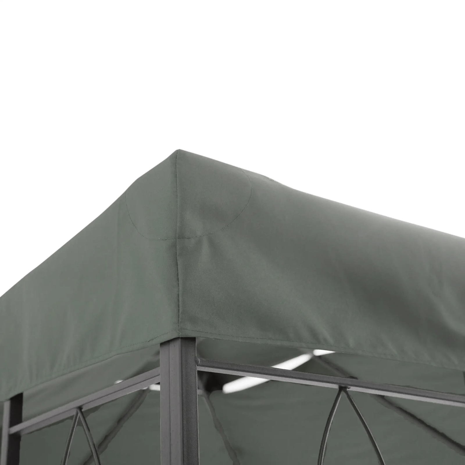 2 - Tier Heavy Duty Metal Gazebo Garden Marquee Party Tent 3 x 4m + Spare Canopy - Home and Garden Furniture Shop - rustic - furniture