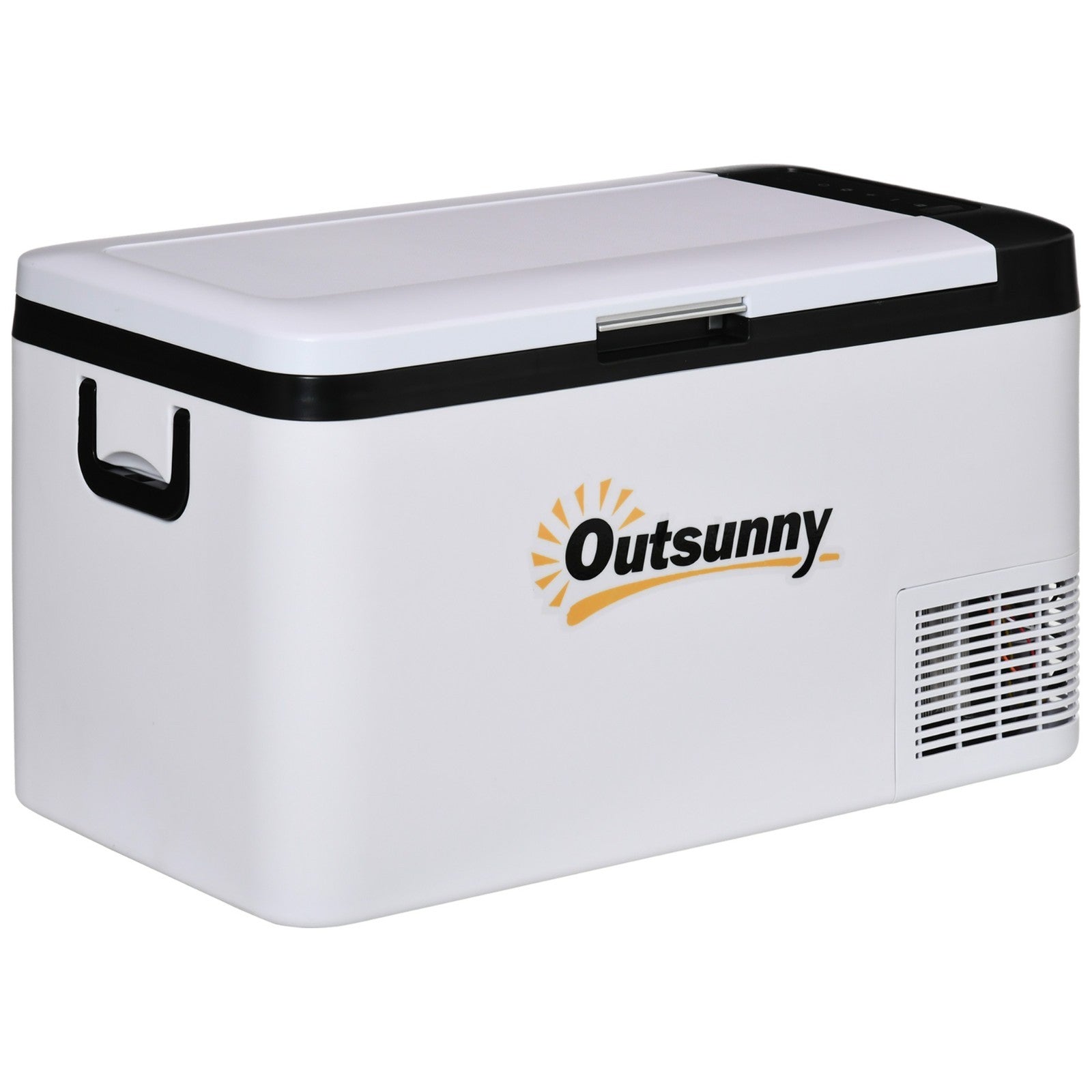 25L Portable 12V Car Freezer Compressor Cooler with LED Light & Handles - Home and Garden Furniture Shop - rustic - furniture