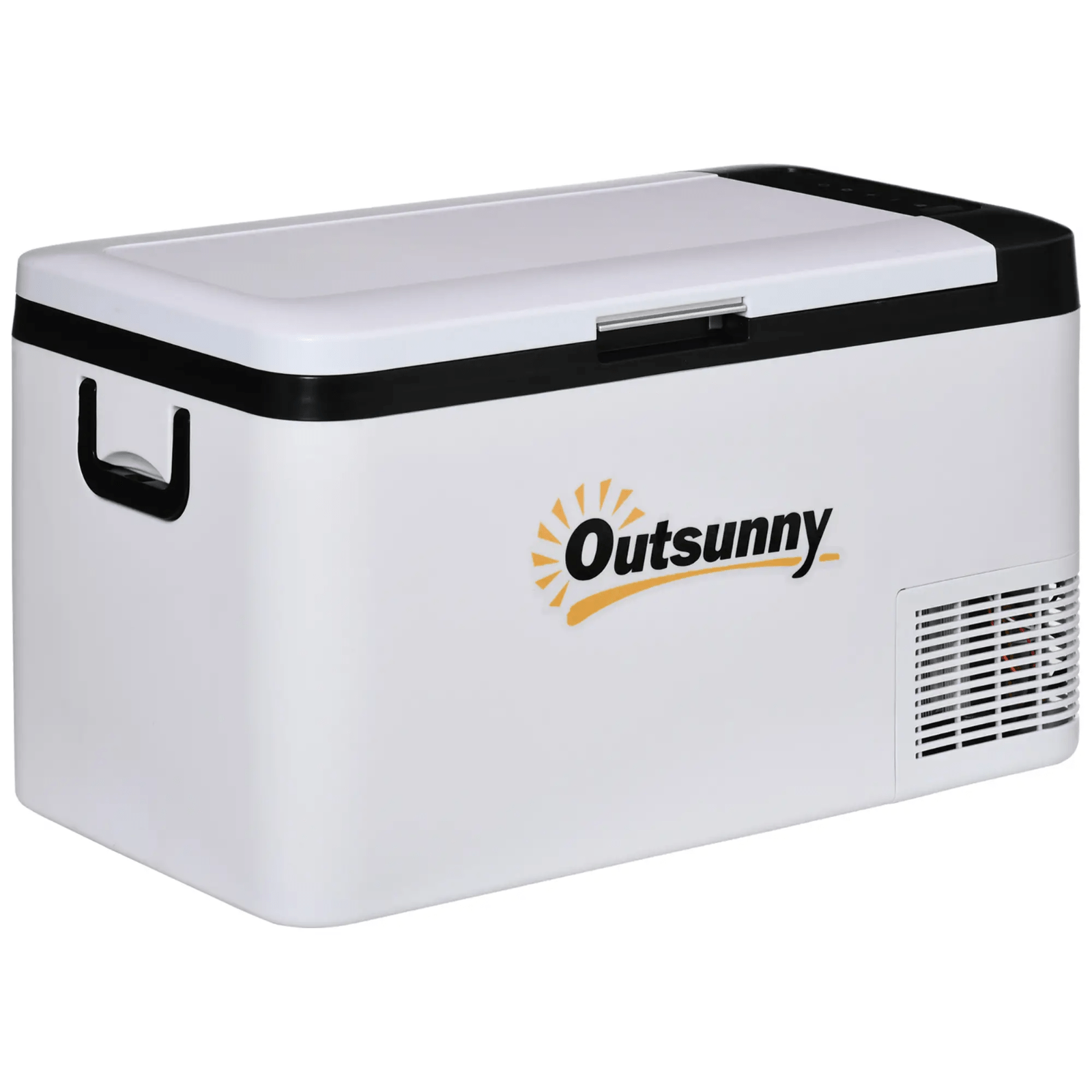 25L Portable 12V Car Freezer Compressor Cooler with LED Light & Handles - Home and Garden Furniture Shop - rustic - furniture