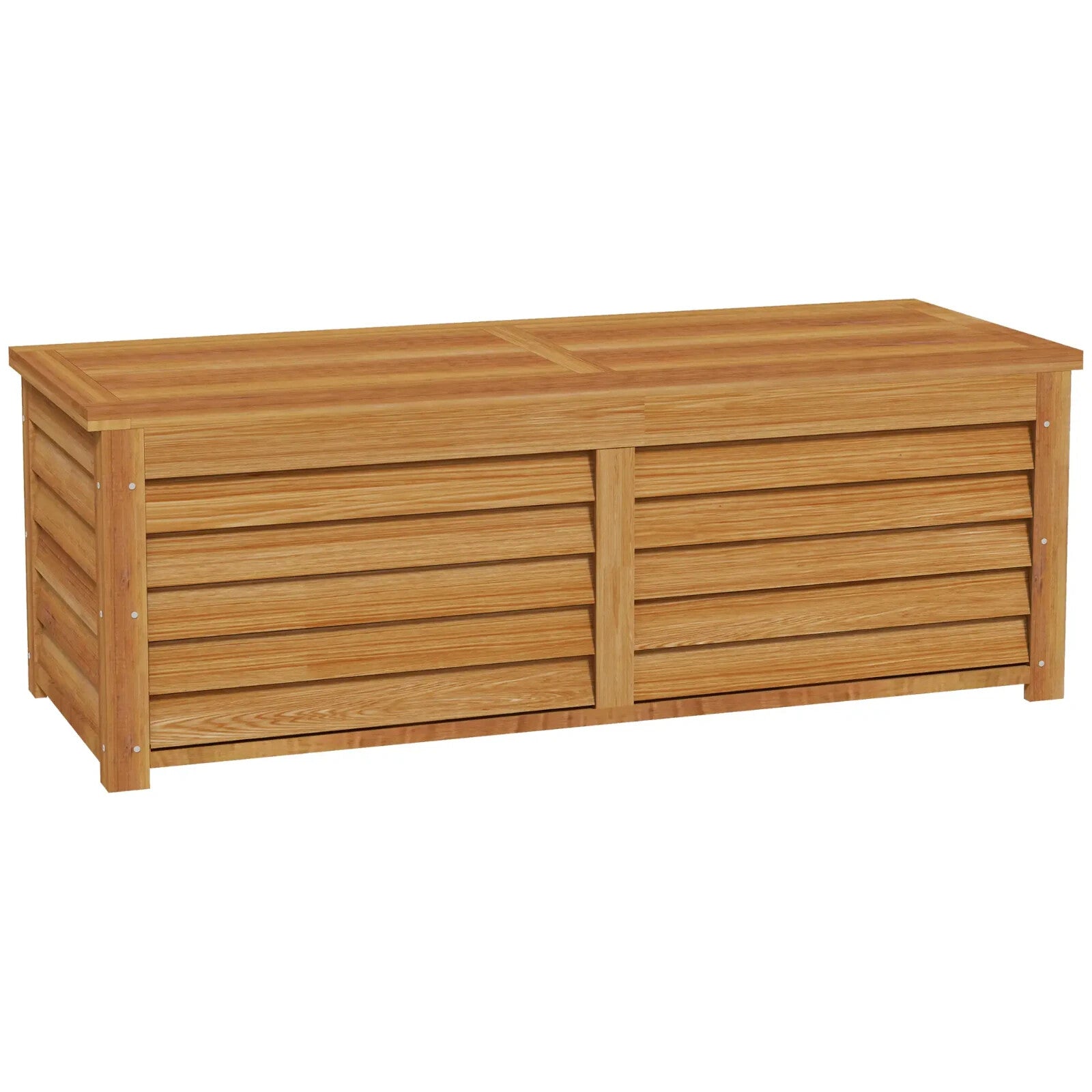 292L Outdoor Storage Box Garden Storage Container for Balcony, Porch, Poolside - Home and Garden Furniture Shop - rustic - furniture