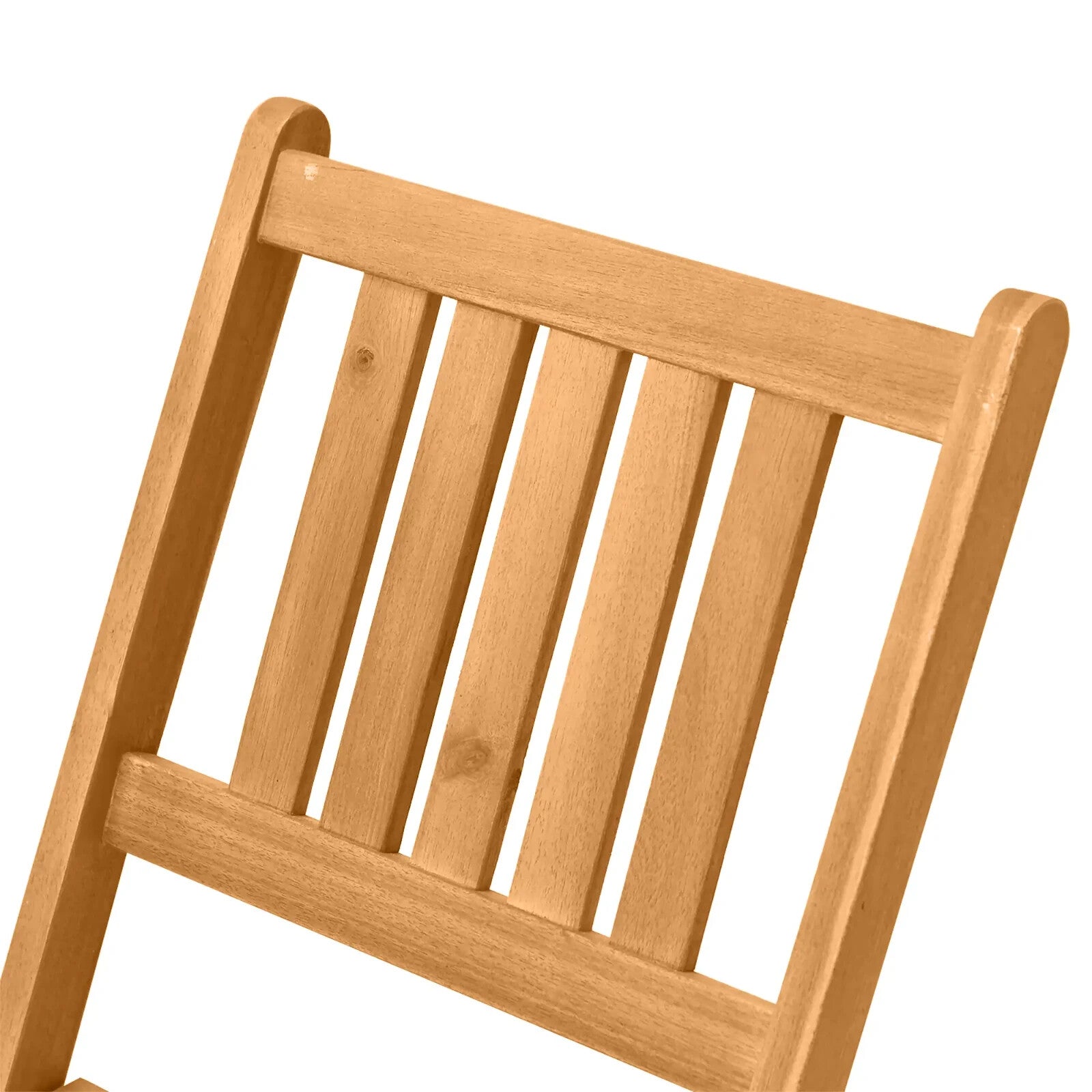 3 Piece Folding Wooden Bistro Set Garden Patio Table & Chairs Outdoor Teak Porch - Home and Garden Furniture Shop - rustic - furniture