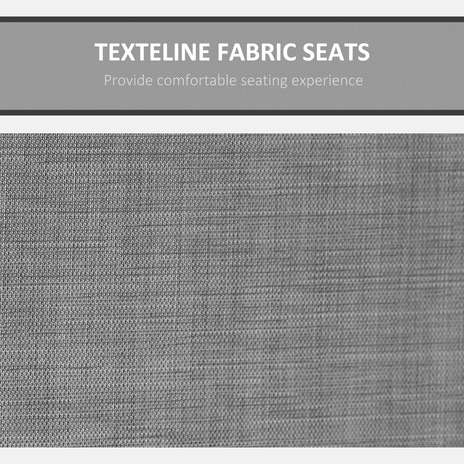 3 Seater Garden Swing Seat w/ High Back Adjustable Canopy and Side Storage Pouch - Home and Garden Furniture Shop - rustic - furniture