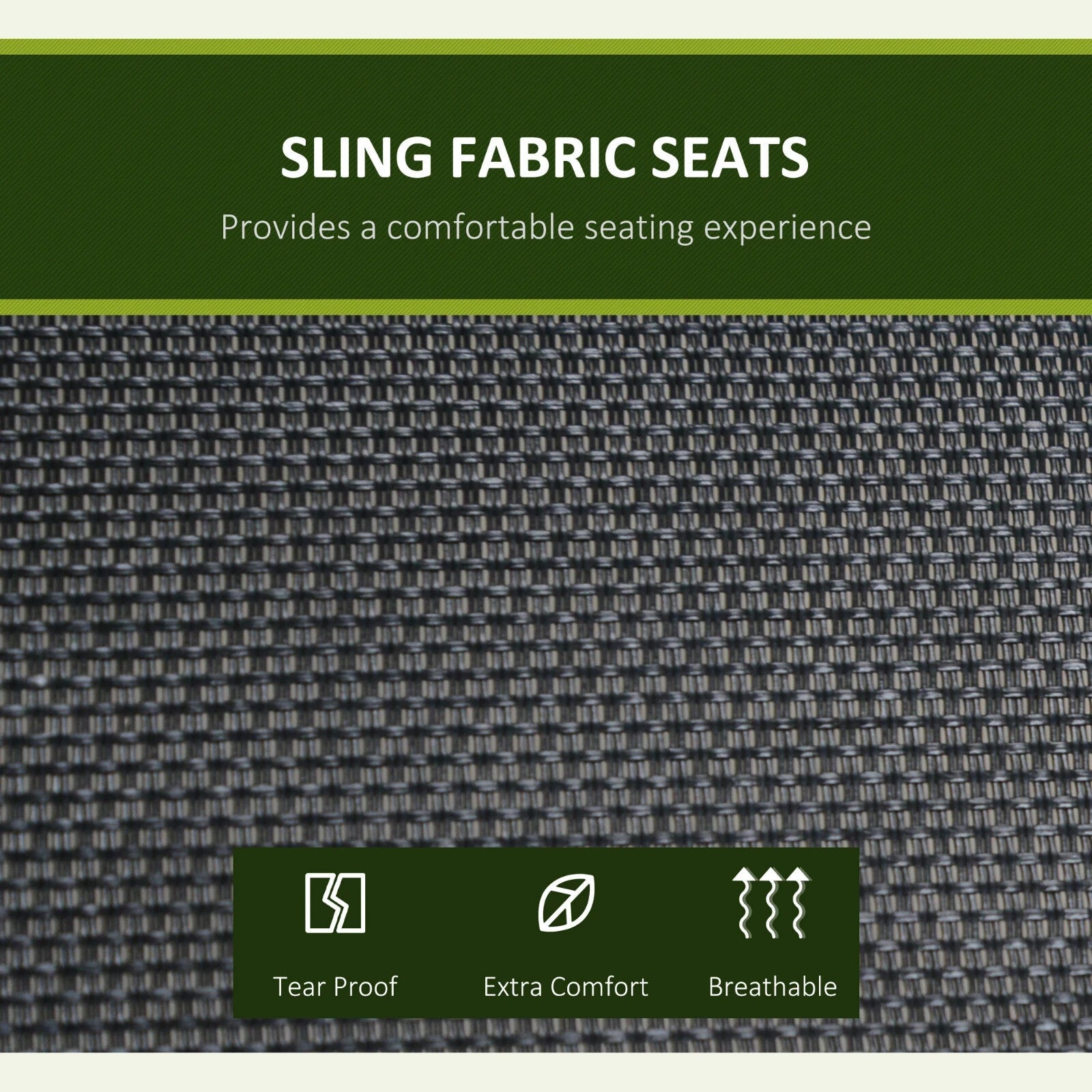 3 Seater Steel Garden Swing Chair with Adjustable Canopy and Anti - Slip Feet - Home and Garden Furniture Shop - rustic - furniture