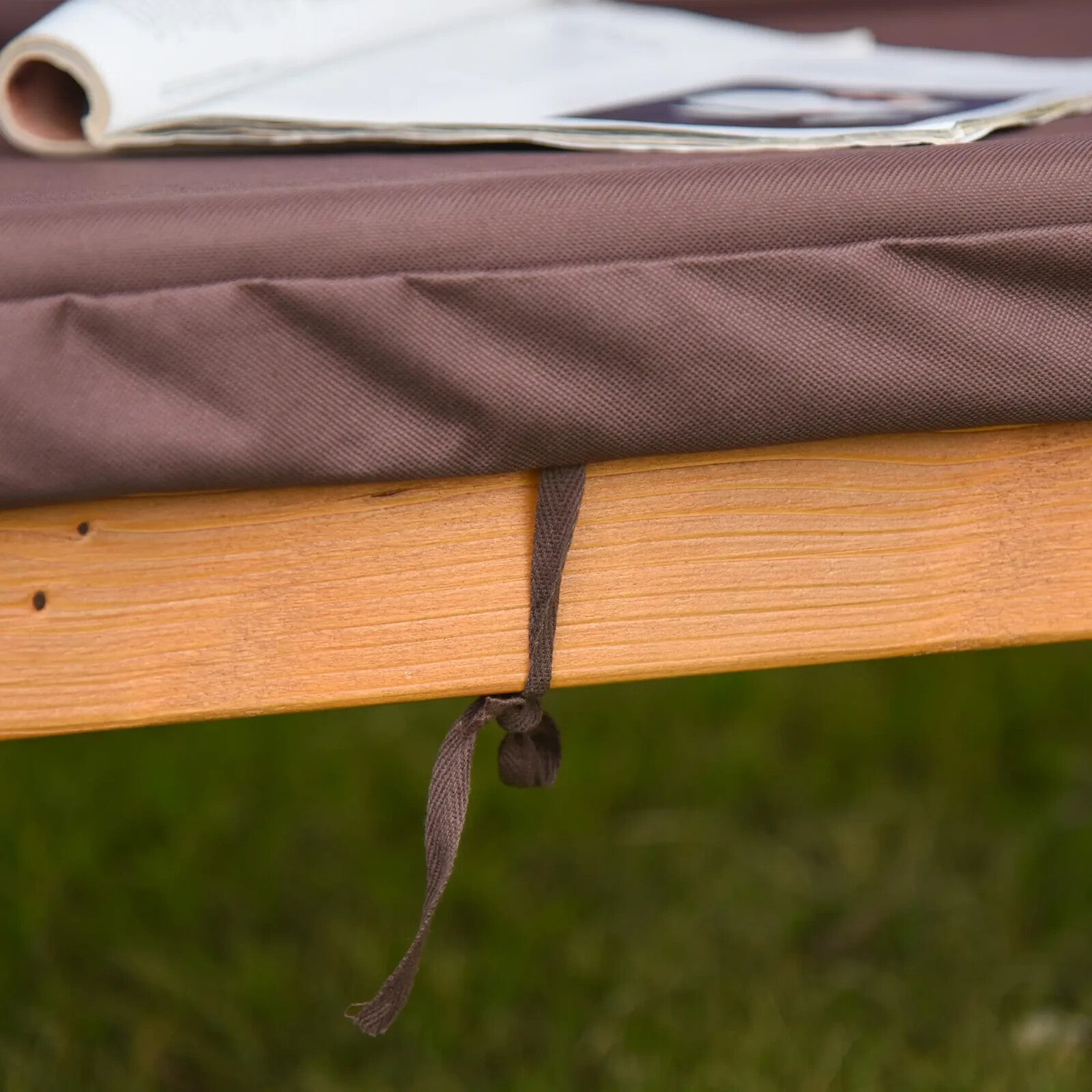 3 Seater Swing Chair with Cushions and Adjustable Canopy for Garden or Patio - Home and Garden Furniture Shop - rustic - furniture