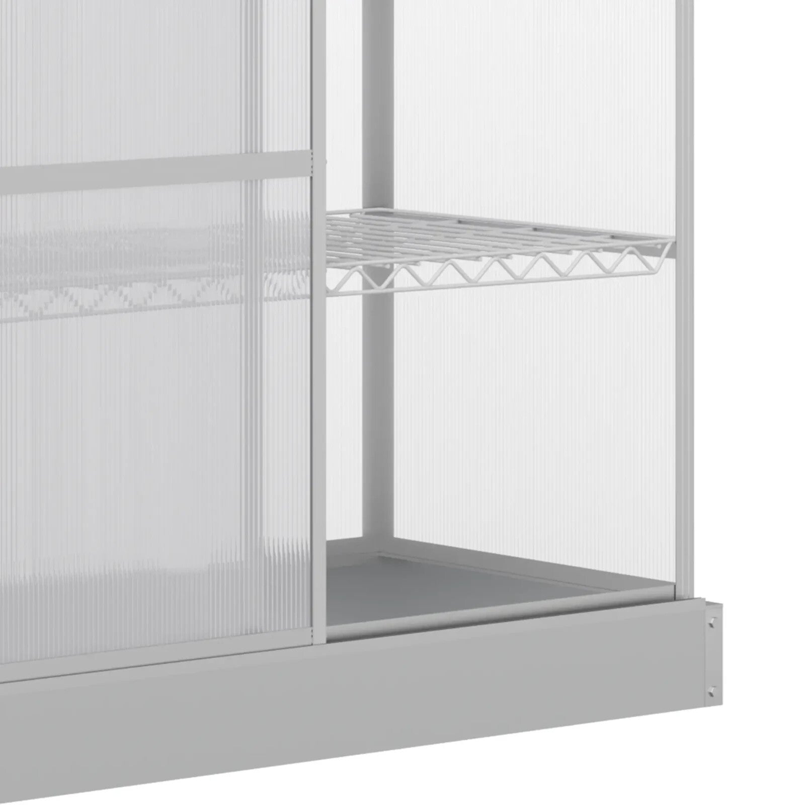 3 Tier Mini Greenhouse with Shelves and Foundation Plant Grow House for Garden - Home and Garden Furniture Shop - rustic - furniture