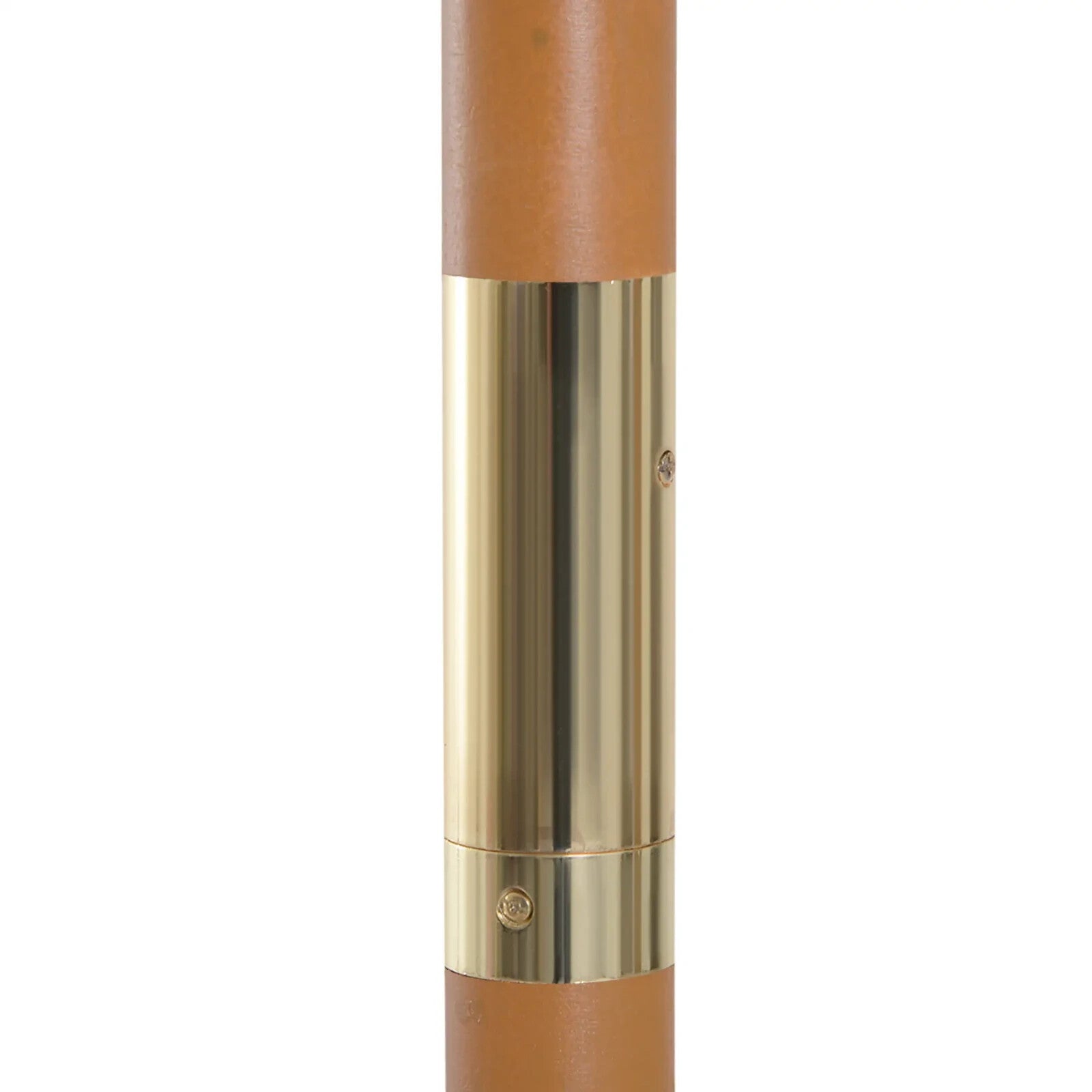 3 x 2m Wooden Garden Parasol Patio Sun Umbrella Outdoor Shade with Push Button - Home and Garden Furniture Shop - rustic - furniture