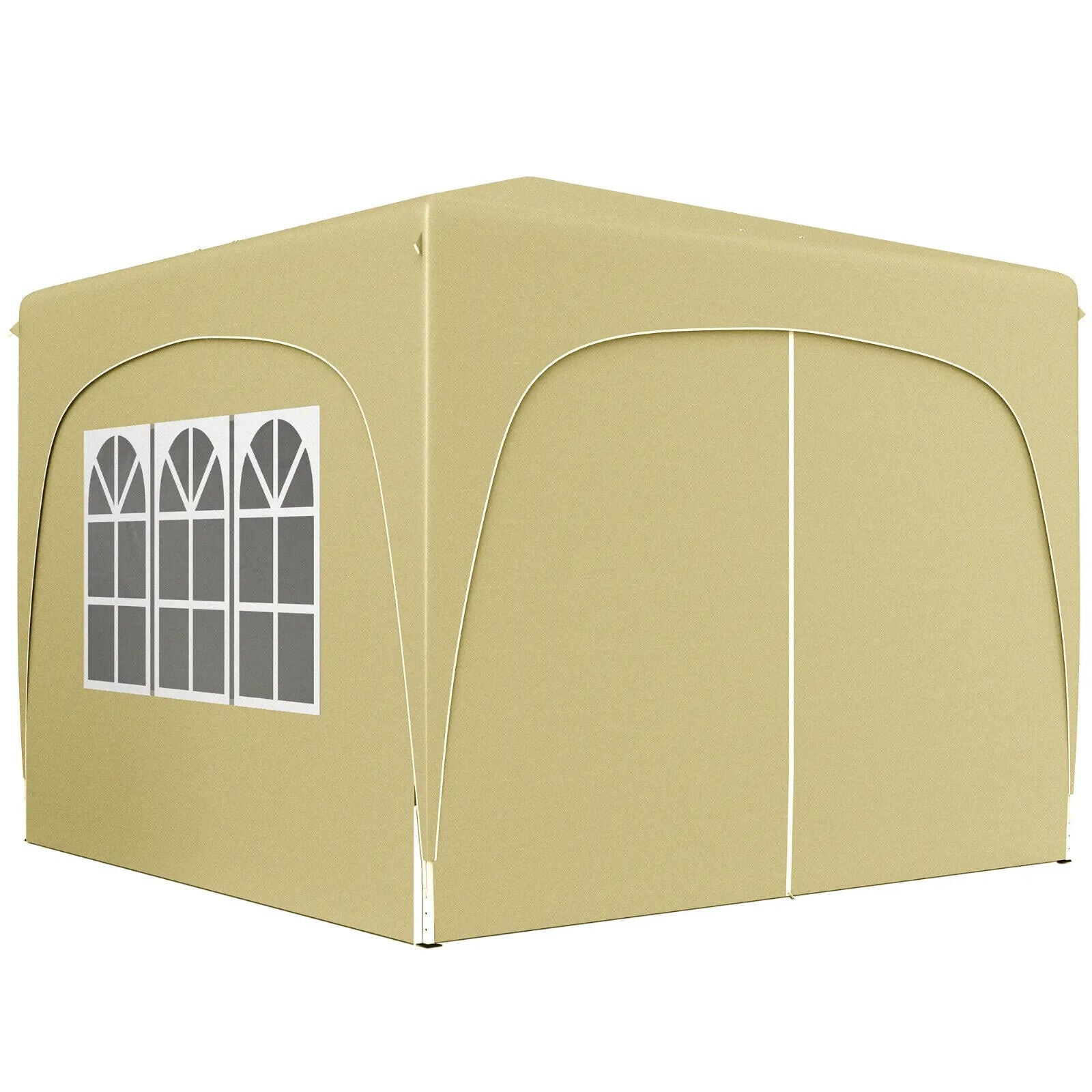 3 x 3m Pop Up Gazebo with Sides Carry Bag Garden Tent Camping Shelter Windows - Home and Garden Furniture Shop - #rustic - furniture#