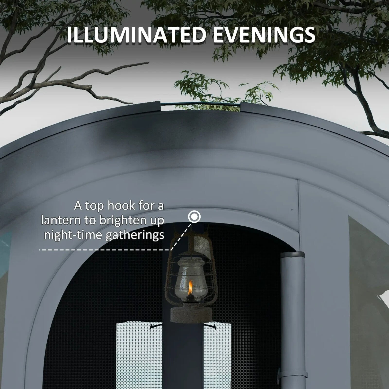 3000mm Waterproof Camping Tent 5 6 Man Family w/ Living Area Bedroom & Carry Bag - Home and Garden Furniture Shop - rustic - furniture