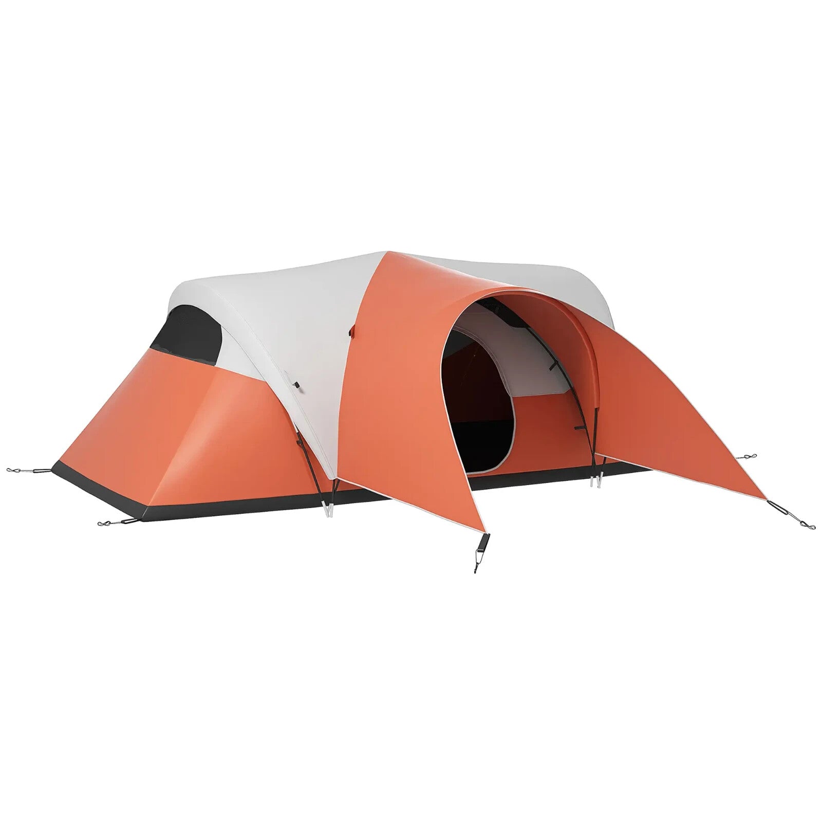 3000mm Waterproof Camping Tent for 5 to 6 Man with Porch Groundsheet and Bag - Home and Garden Furniture Shop - rustic - furniture