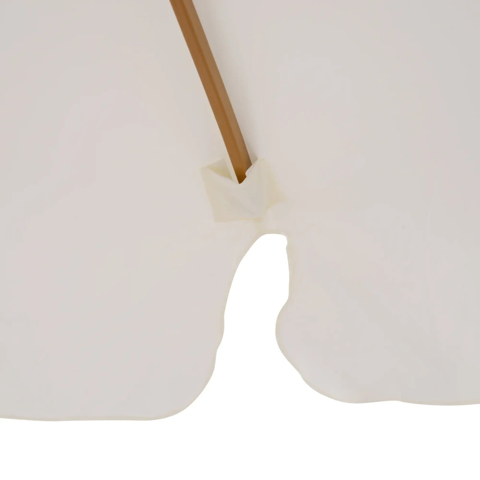 3.3m Garden Parasol Umbrella Outdoor Sun Shade Canopy w/ Bamboo Ribs Wooden Pole - Home and Garden Furniture Shop - rustic - furniture