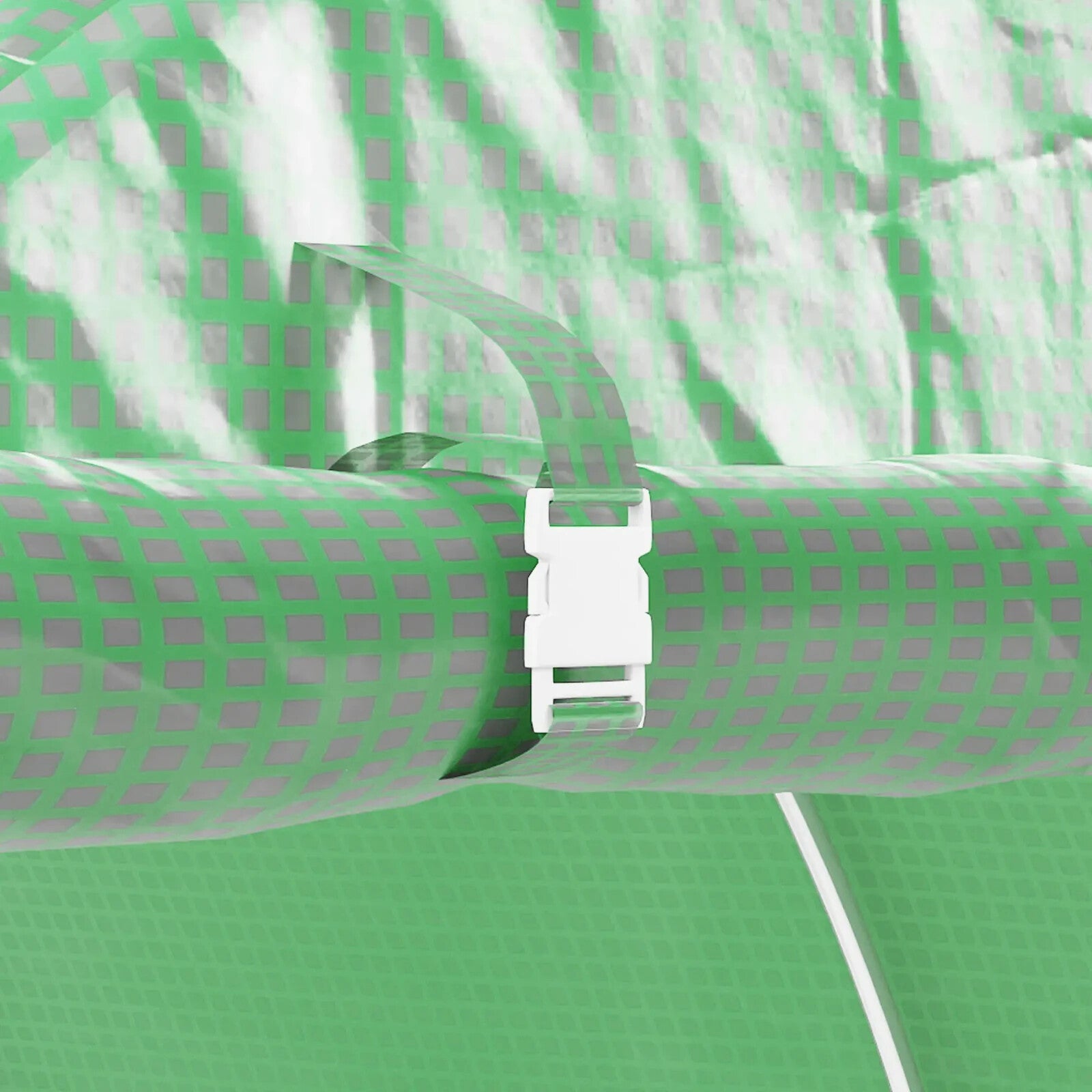 3L x 2W x 2H m Walk - In Polytunnel Greenhouse w/ Zipped Door for Garden Vegetable - Home and Garden Furniture Shop - rustic - furniture