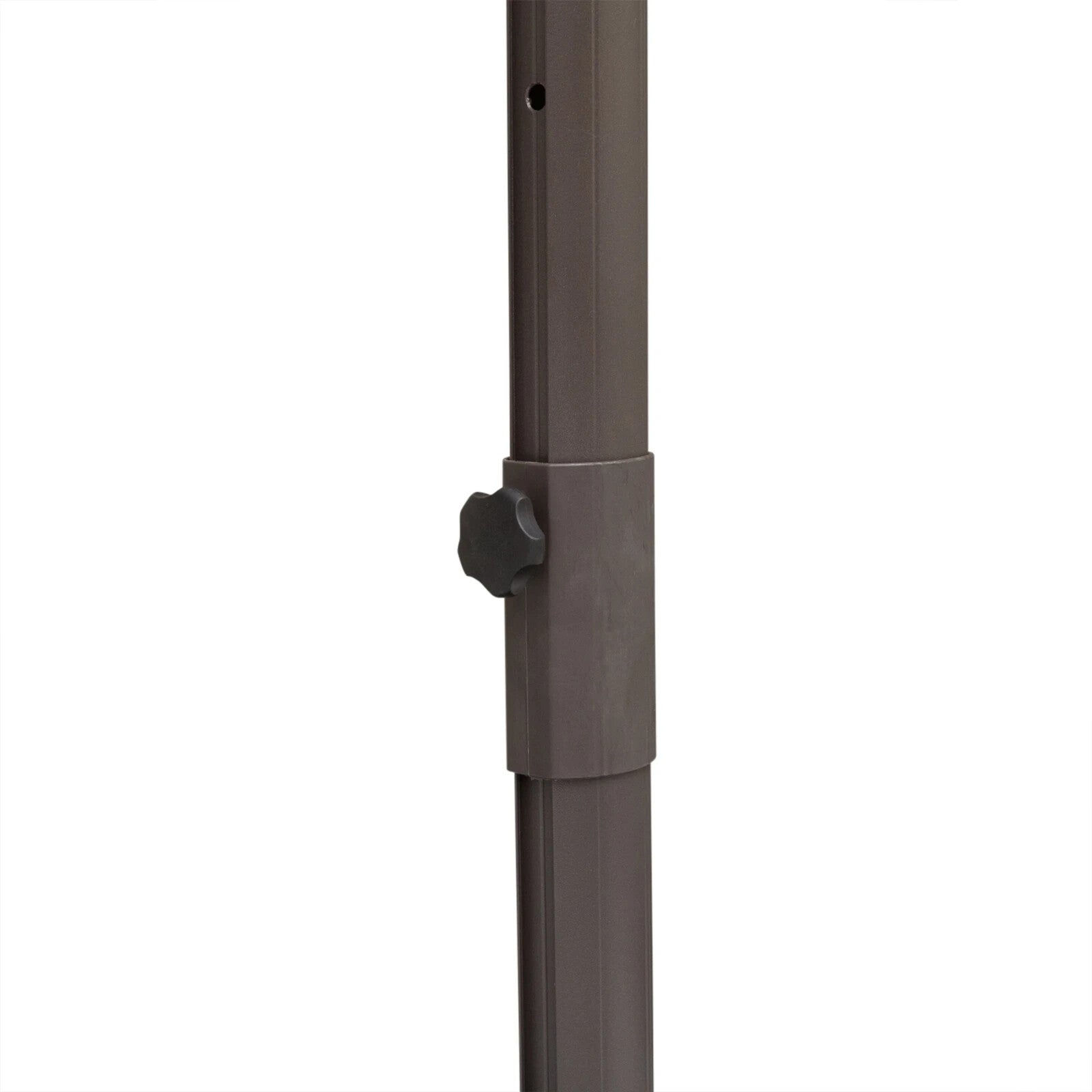 3m Cantilever Garden Parasol Aluminium Frame Outdoor Patio Umbrella Shade Grey - Home and Garden Furniture Shop - rustic - furniture