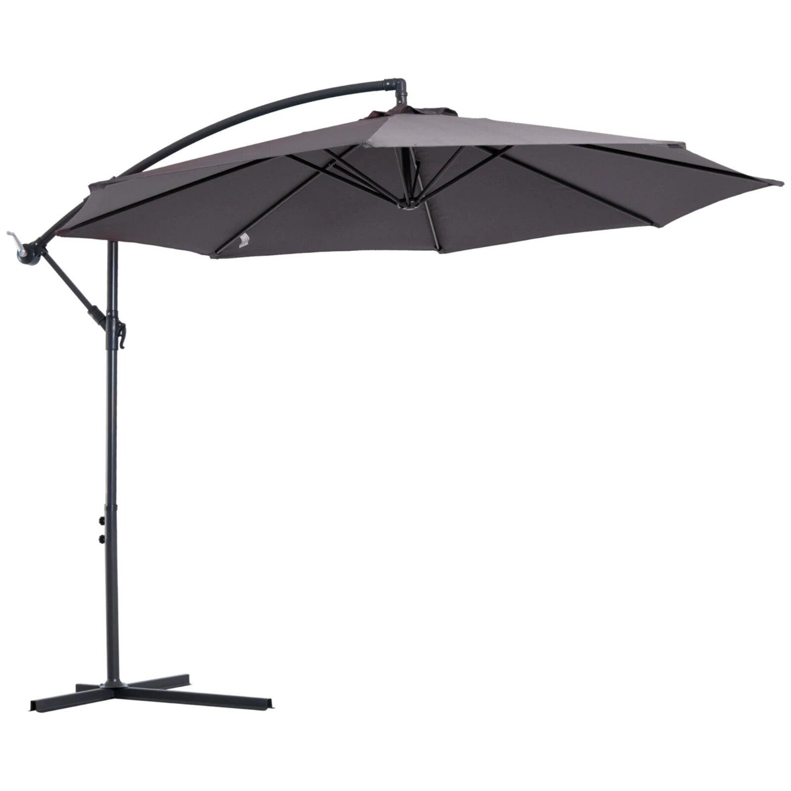 3m Cantilever Garden Parasol Hanging Banana Umbrella for Patio or Outdoor Shade - Home and Garden Furniture Shop - rustic - furniture