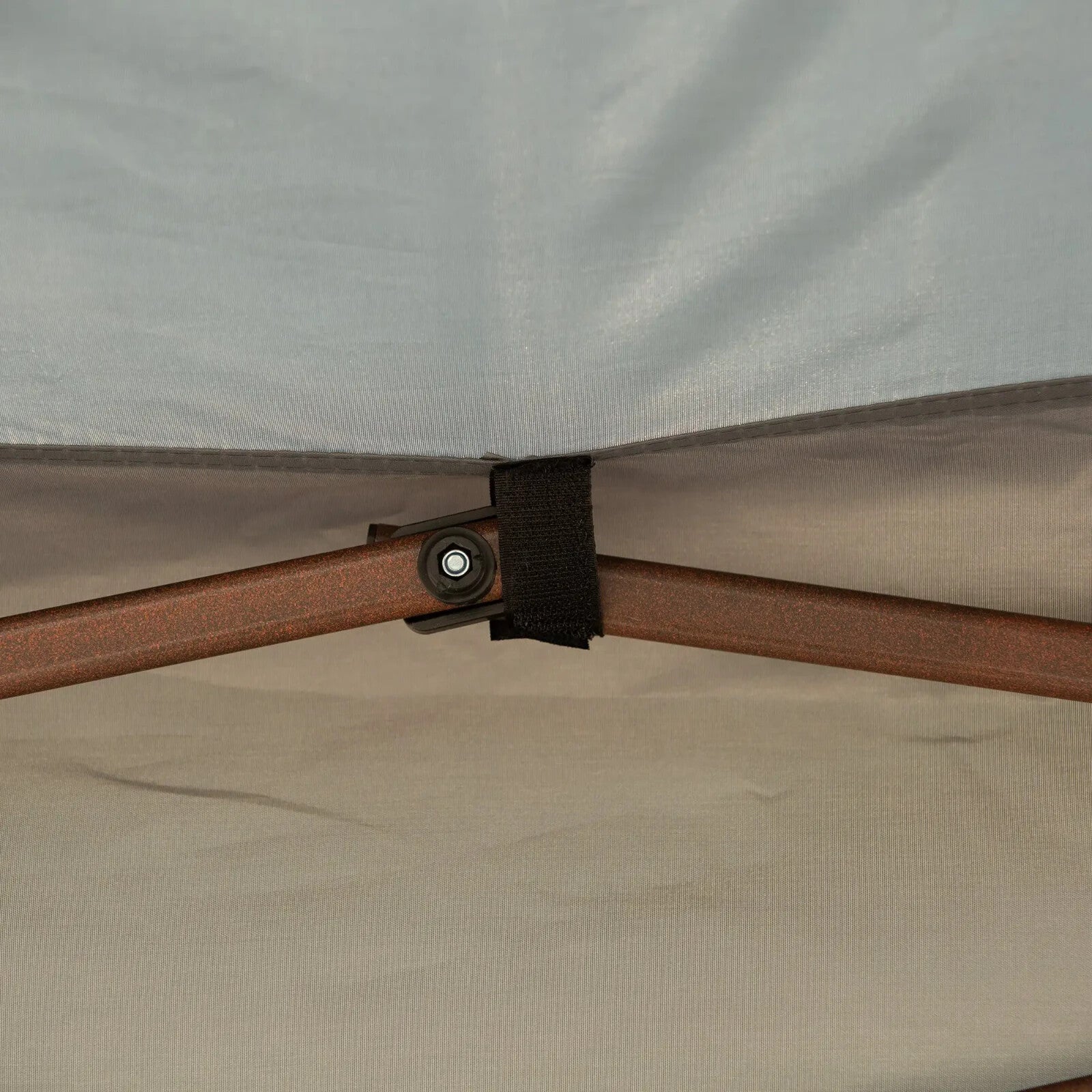 3x3 m Pop Up Gazebo w/ Netting Carry Bag Double Roof Garden Tent Outdoor Shelter - Home and Garden Furniture Shop - rustic - furniture