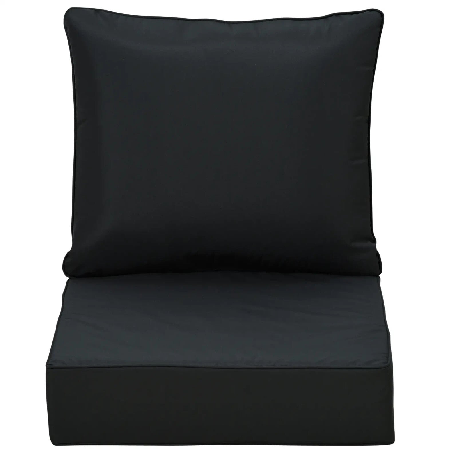 4 Pcs Outdoor Cushion Set Seat and Back Replacement for Patio Garden Chairs Set - Home and Garden Furniture Shop - rustic - furniture