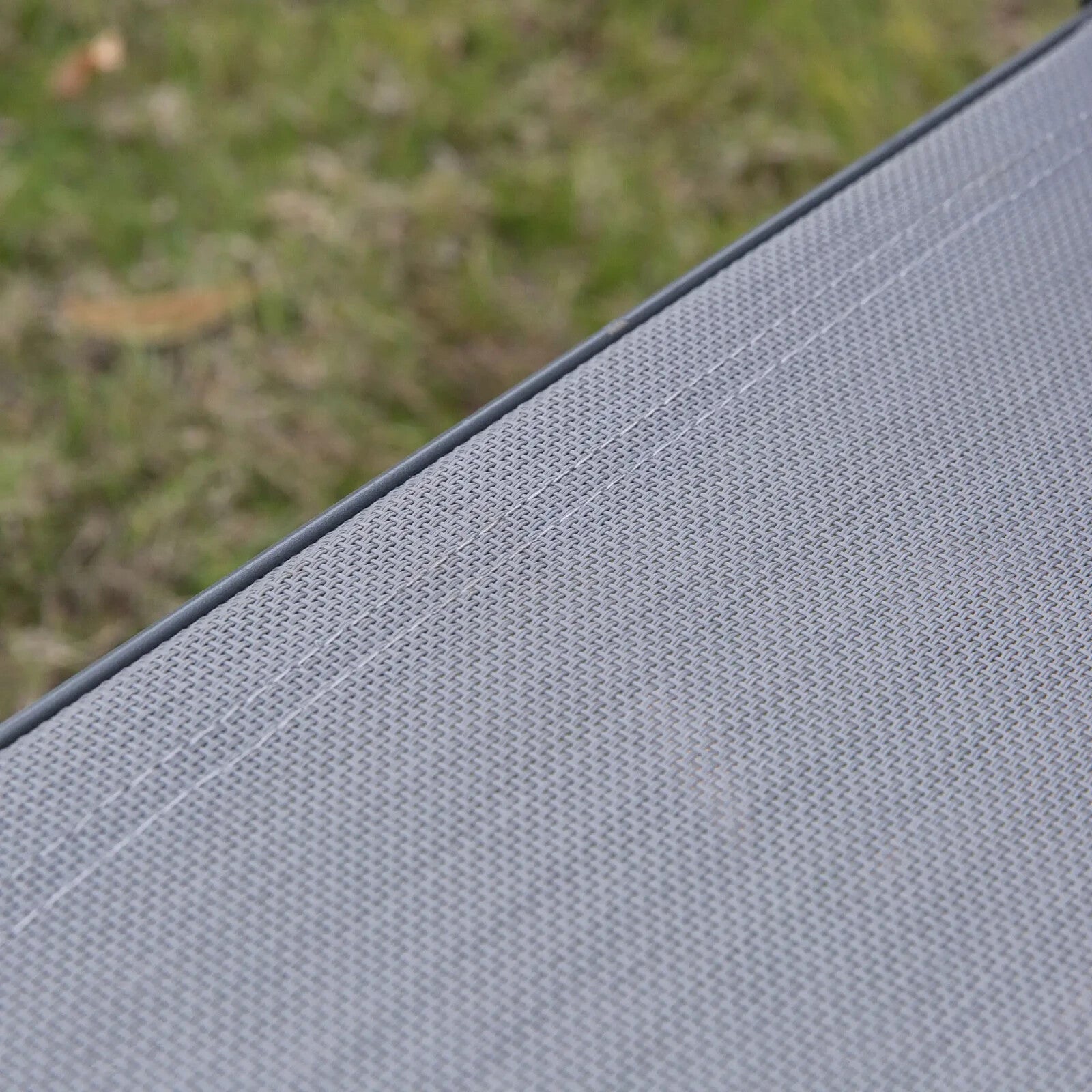 4 Pcs Outdoor Dining Set with Loveseat Chairs Glass Table Steel Garden Furniture - Home and Garden Furniture Shop - rustic - furniture