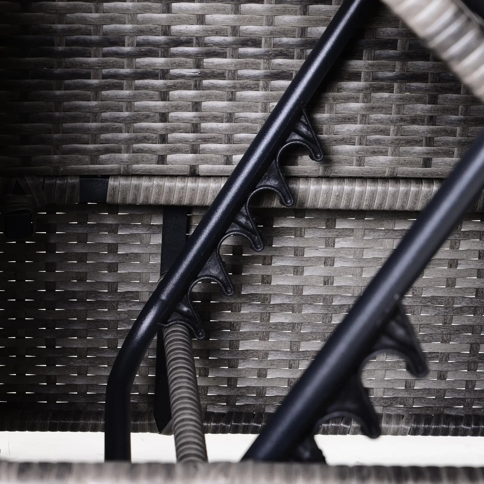 4 Seater Rattan Garden Furniture Set Outdoor Patio Table and Chairs PE Wicker - Home and Garden Furniture Shop - rustic - furniture