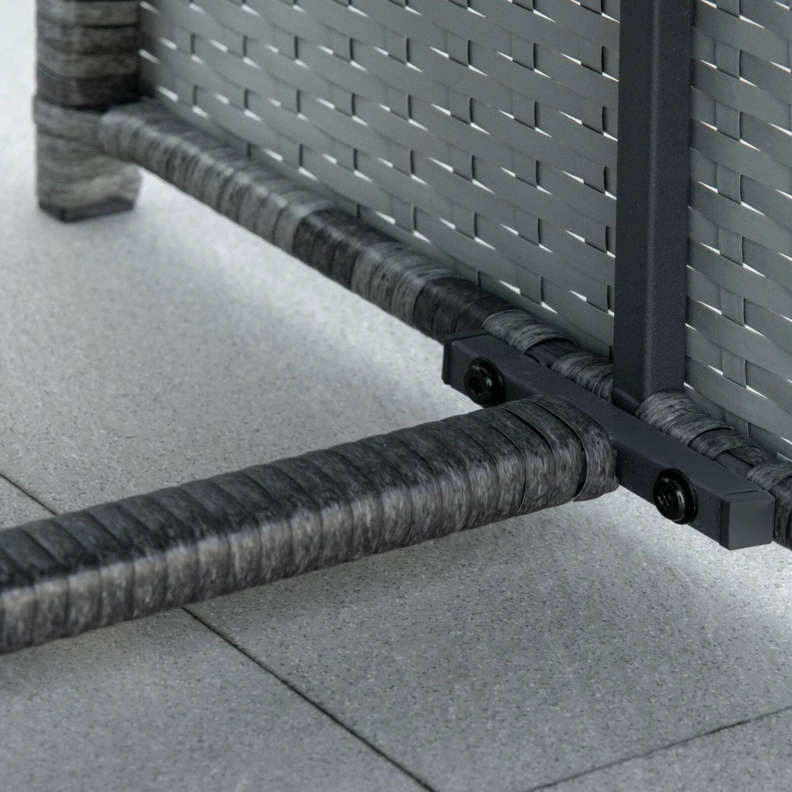 4 Seater Rattan Garden Furniture Set with Table and Chairs for Patio or Outdoor - Home and Garden Furniture Shop - rustic - furniture