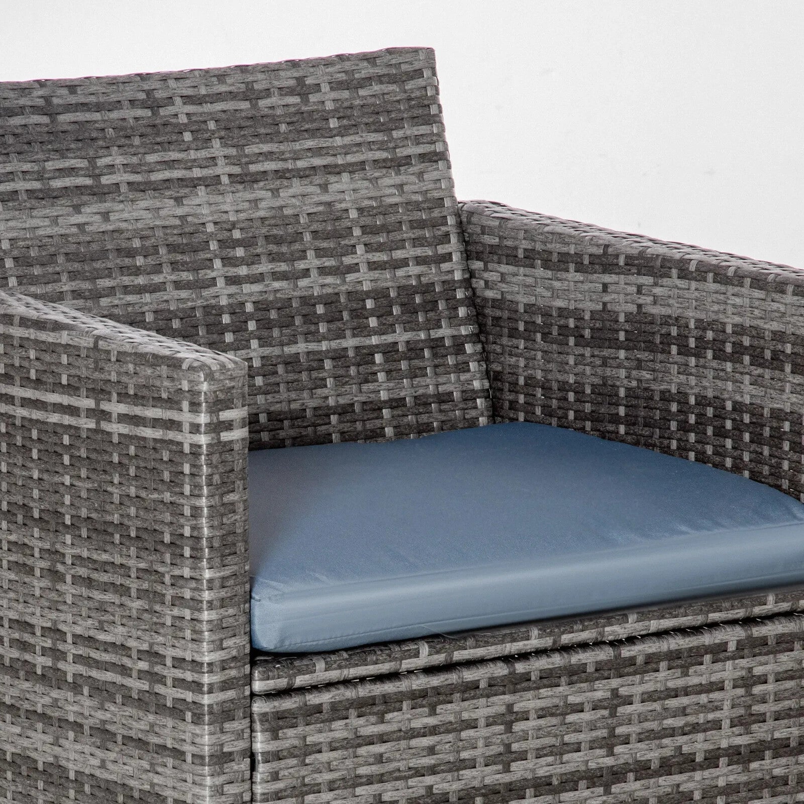 4 Seater Rattan Garden Furniture Set with Table and Chairs for Patio or Outdoor - Home and Garden Furniture Shop - rustic - furniture