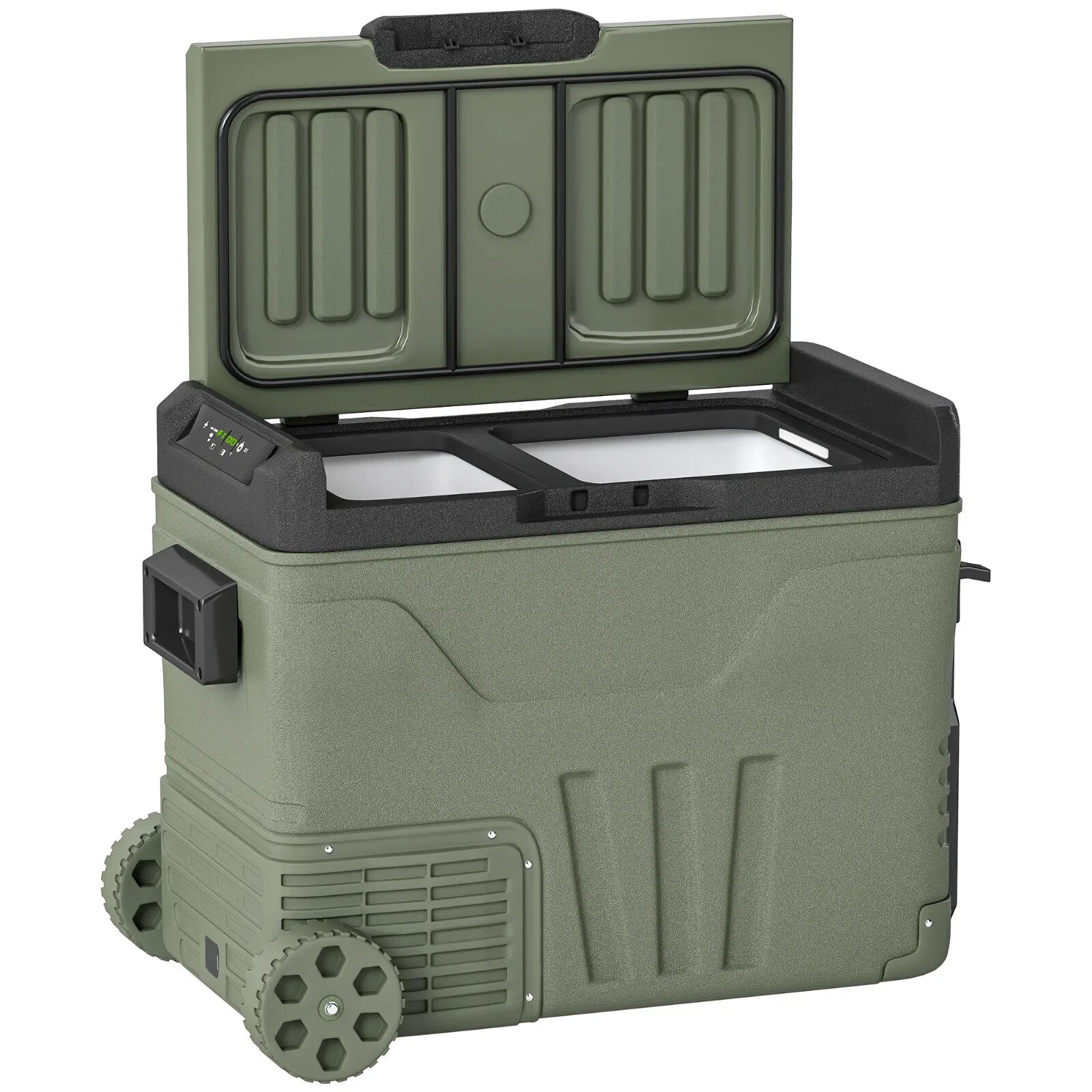 45L Car Refrigerator Portable Car Fridge Freezer Compressor Electric Cooler Box - Home and Garden Furniture Shop - rustic - furniture