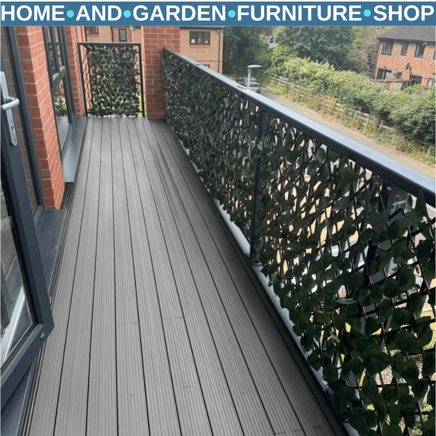 4pcs Expanding Artificial Trellis Fence 2m x 1m Garden Decorative Privacy Screen - Home and Garden Furniture Shop - rustic - furniture