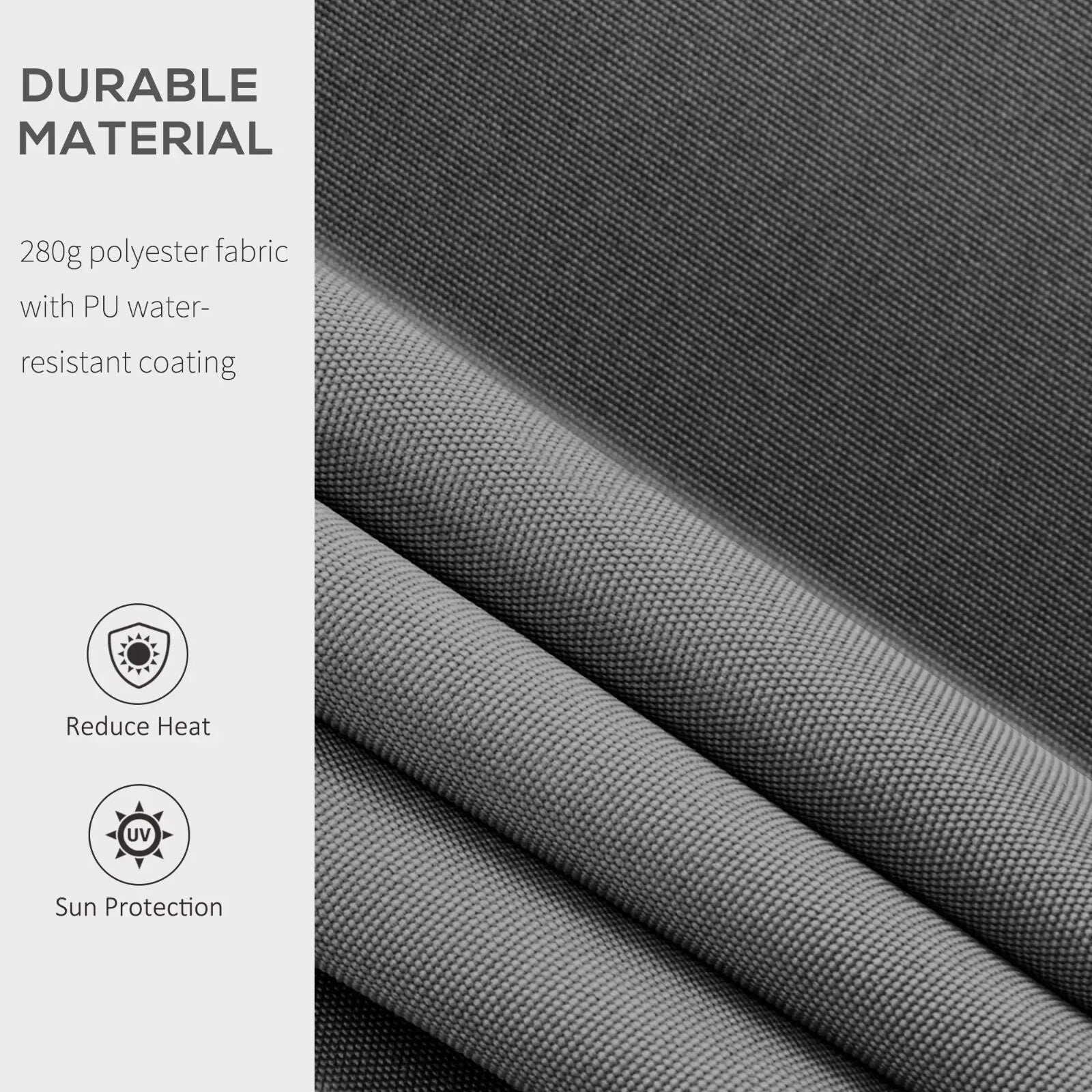 4x2.5m Manual Retractable Awning with Handle for Window Door Sun & Weather Shade - Home and Garden Furniture Shop - rustic - furniture