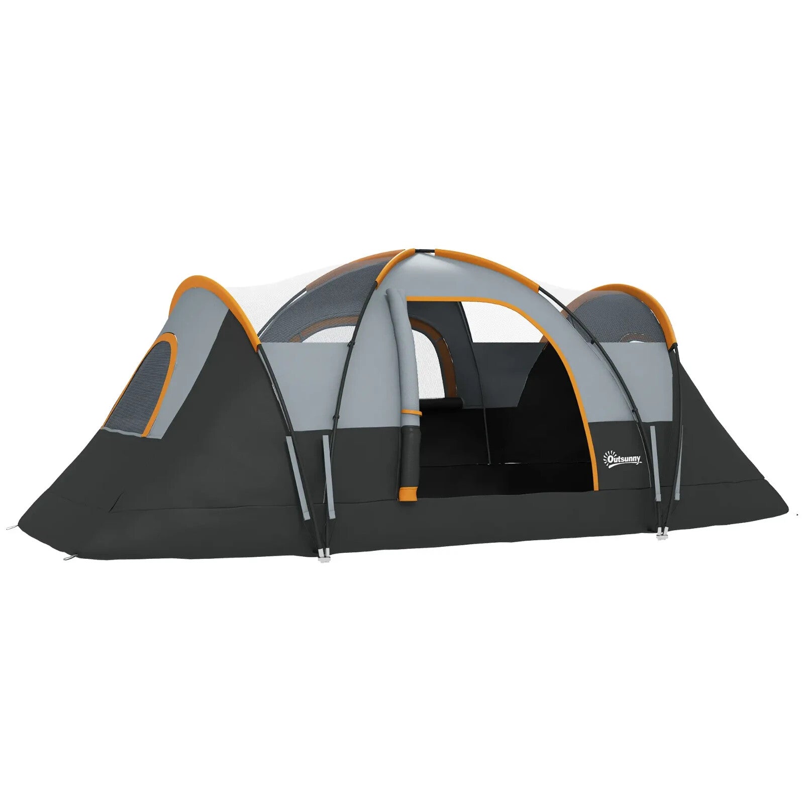 5–6 Man Dome Camping Tent Tunnel Shelter UV Protection 3000mm Waterproof Rating - Home and Garden Furniture Shop - rustic - furniture