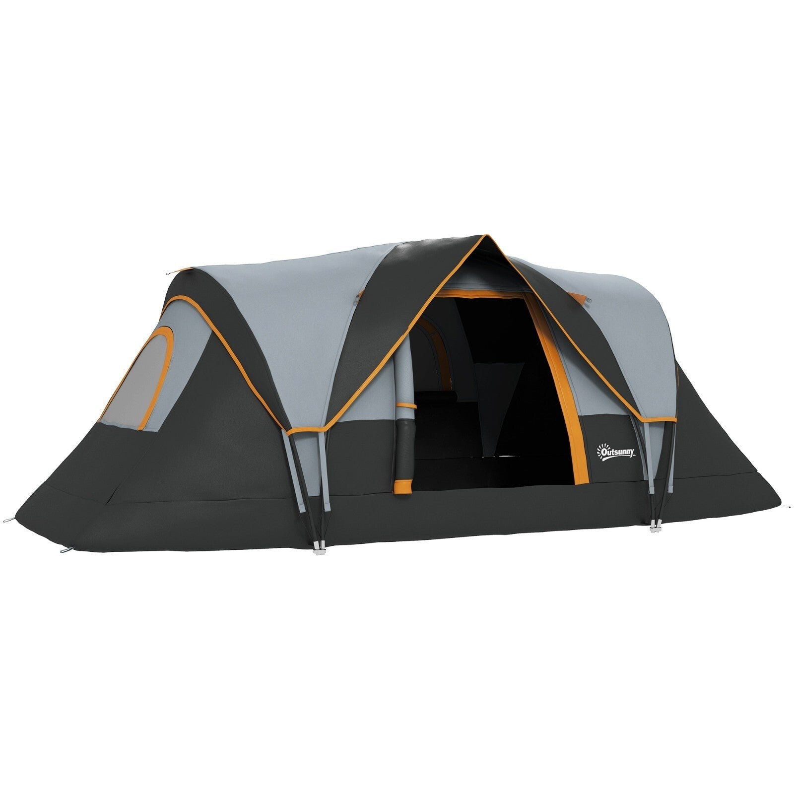5–6 Man Dome Camping Tent Tunnel Shelter UV Protection 3000mm Waterproof Rating - Home and Garden Furniture Shop - rustic - furniture